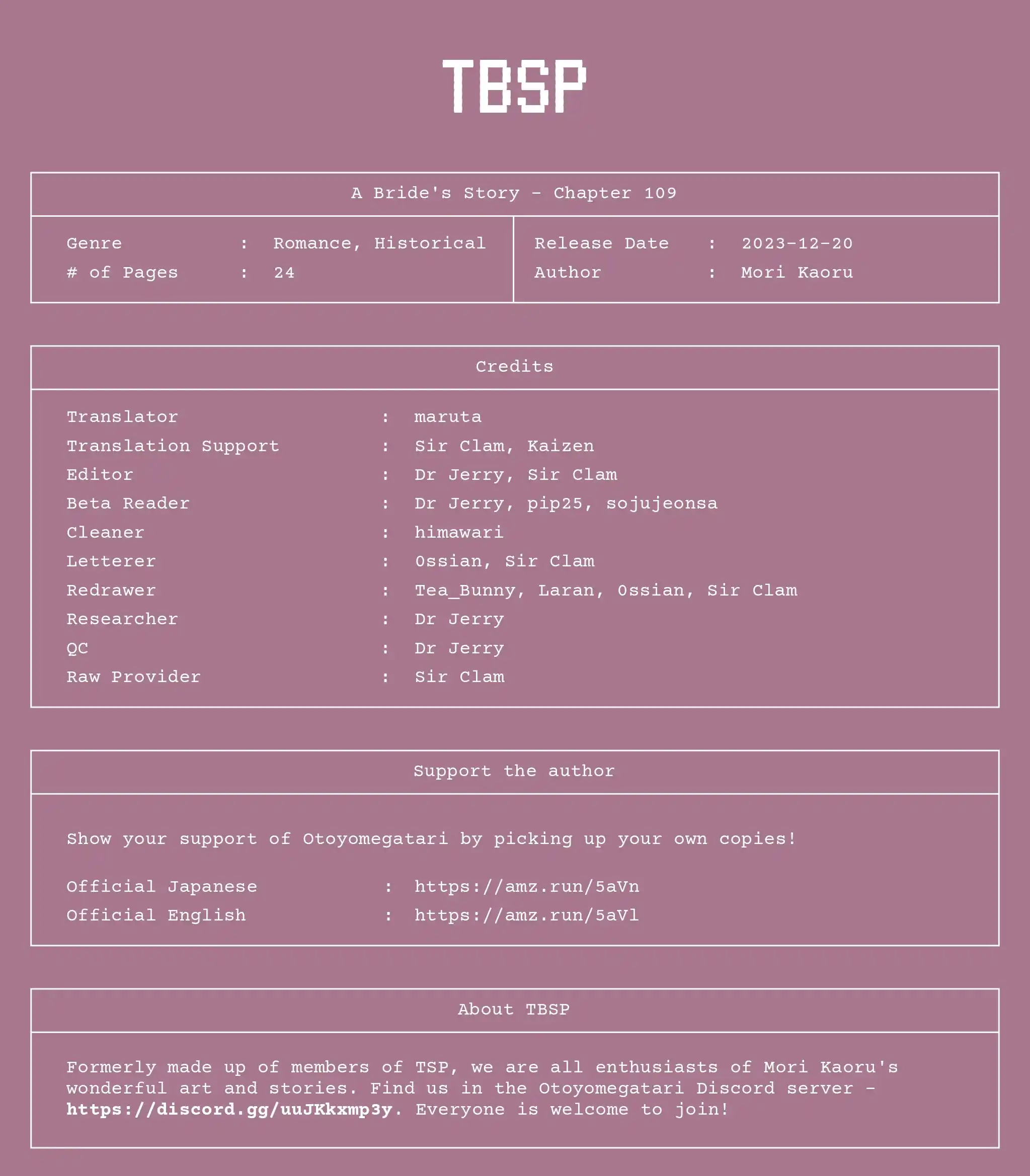 A Bride's Story Vol.0 Ch.109