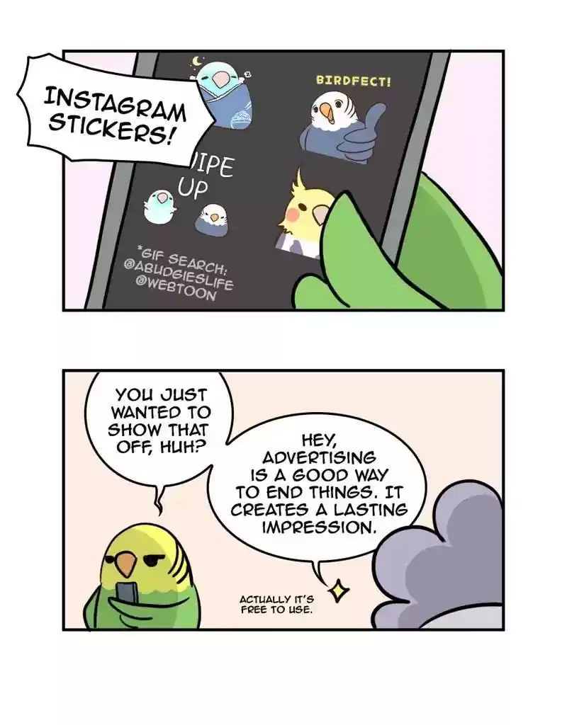 A Budgie's Life Chapter 352: Ep.350: