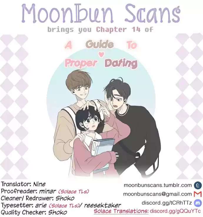 A Guide to Proper Dating Ch. 14