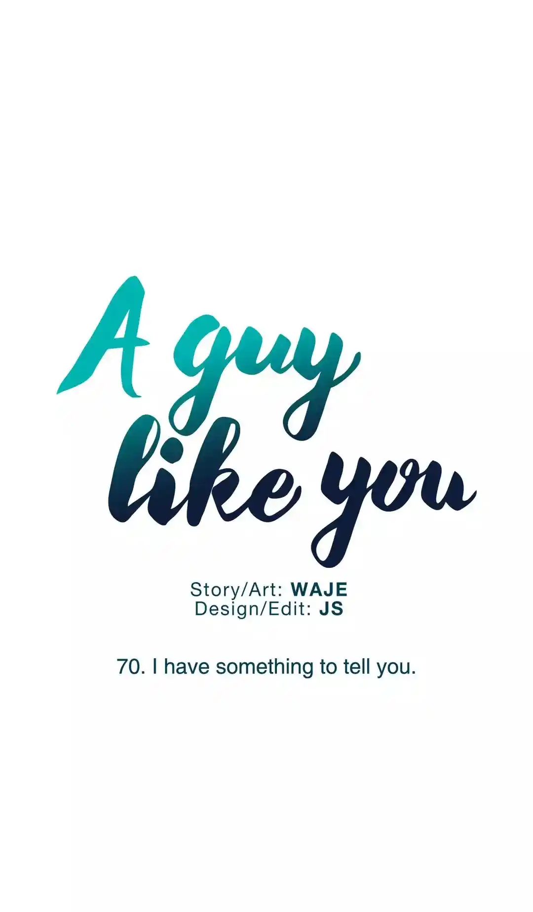 A Man Like You Chapter 70