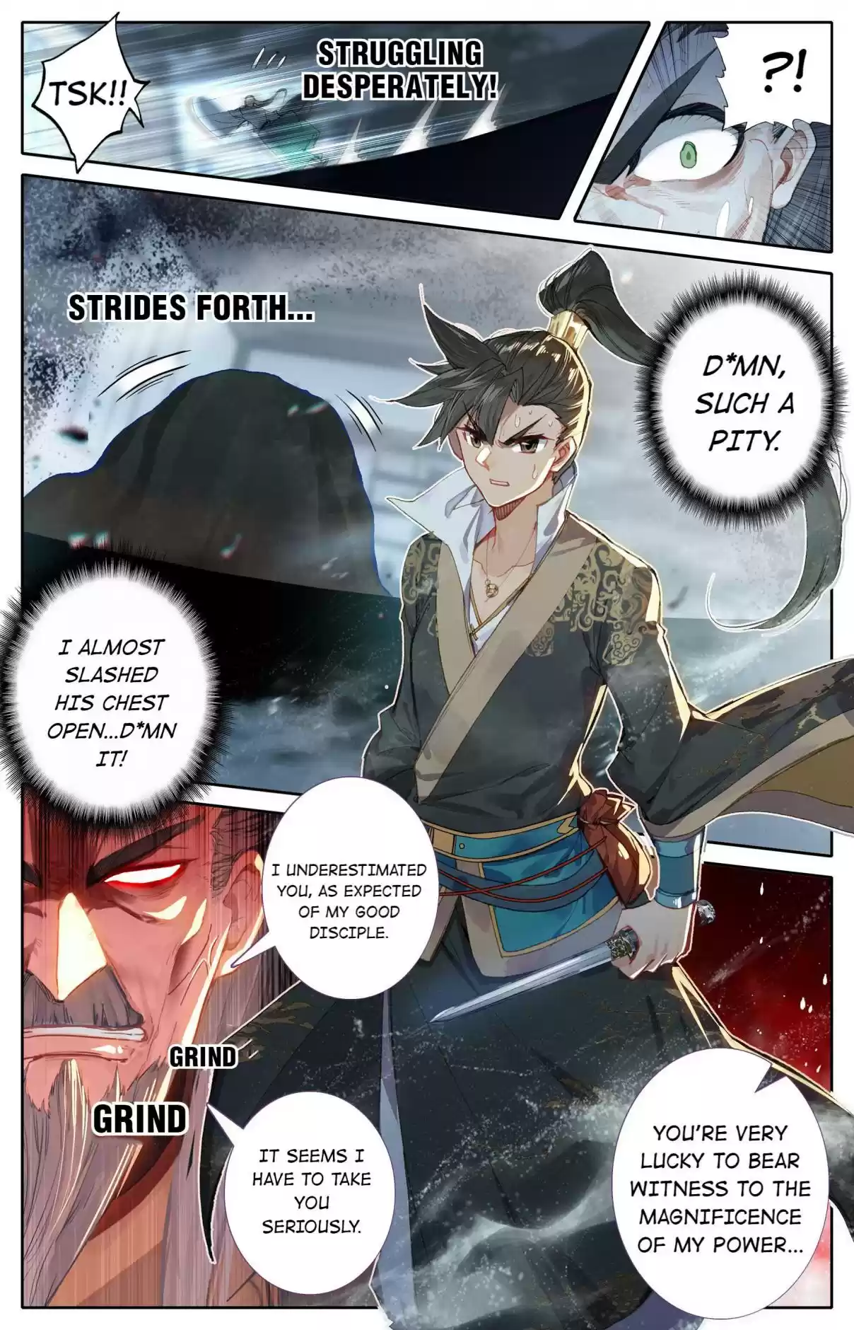 A Record of a Mortal's Journey to Immortality 17 A Slash to the Chest