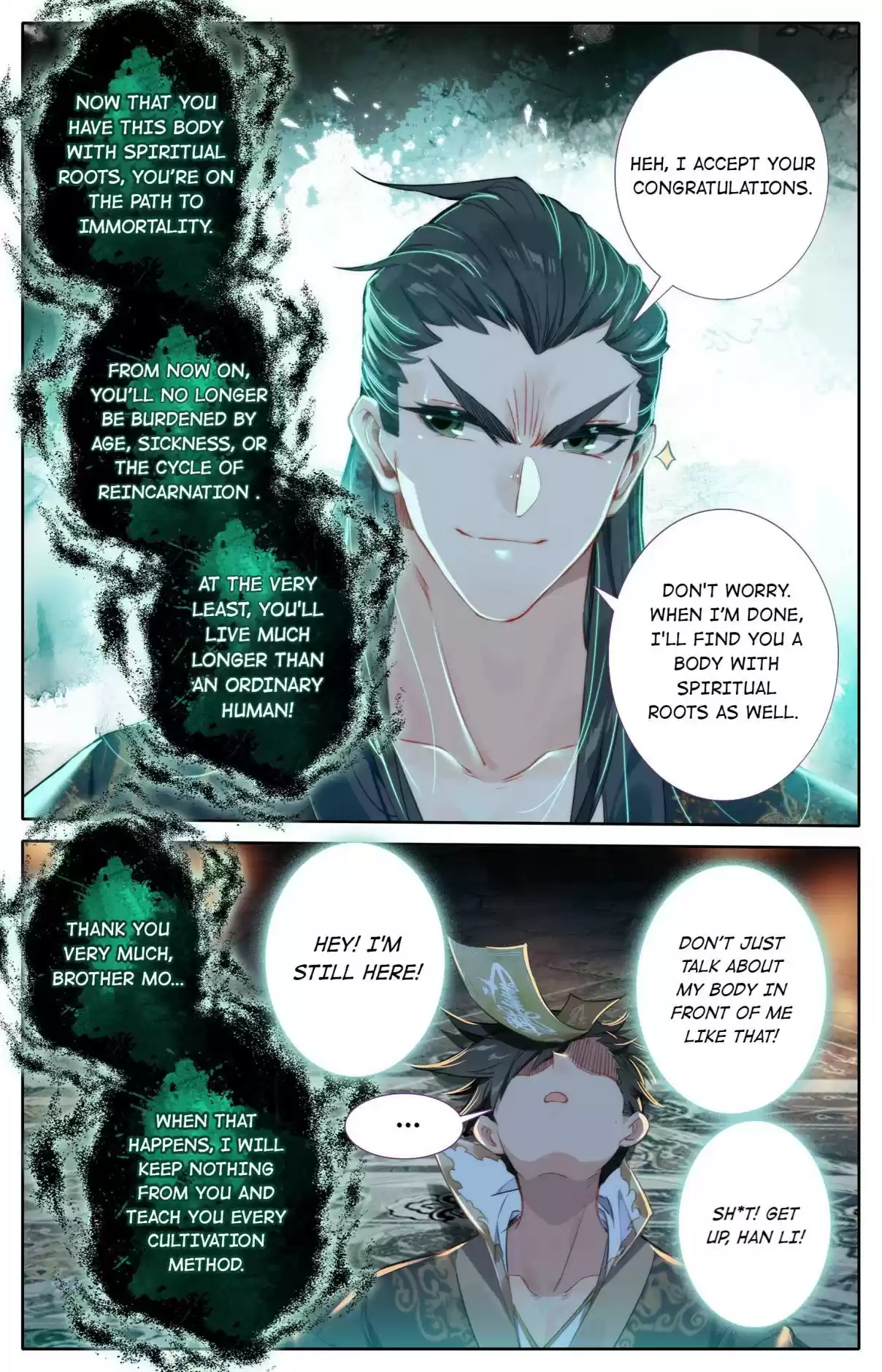 A Record of a Mortal's Journey to Immortality 21 Taking His Body