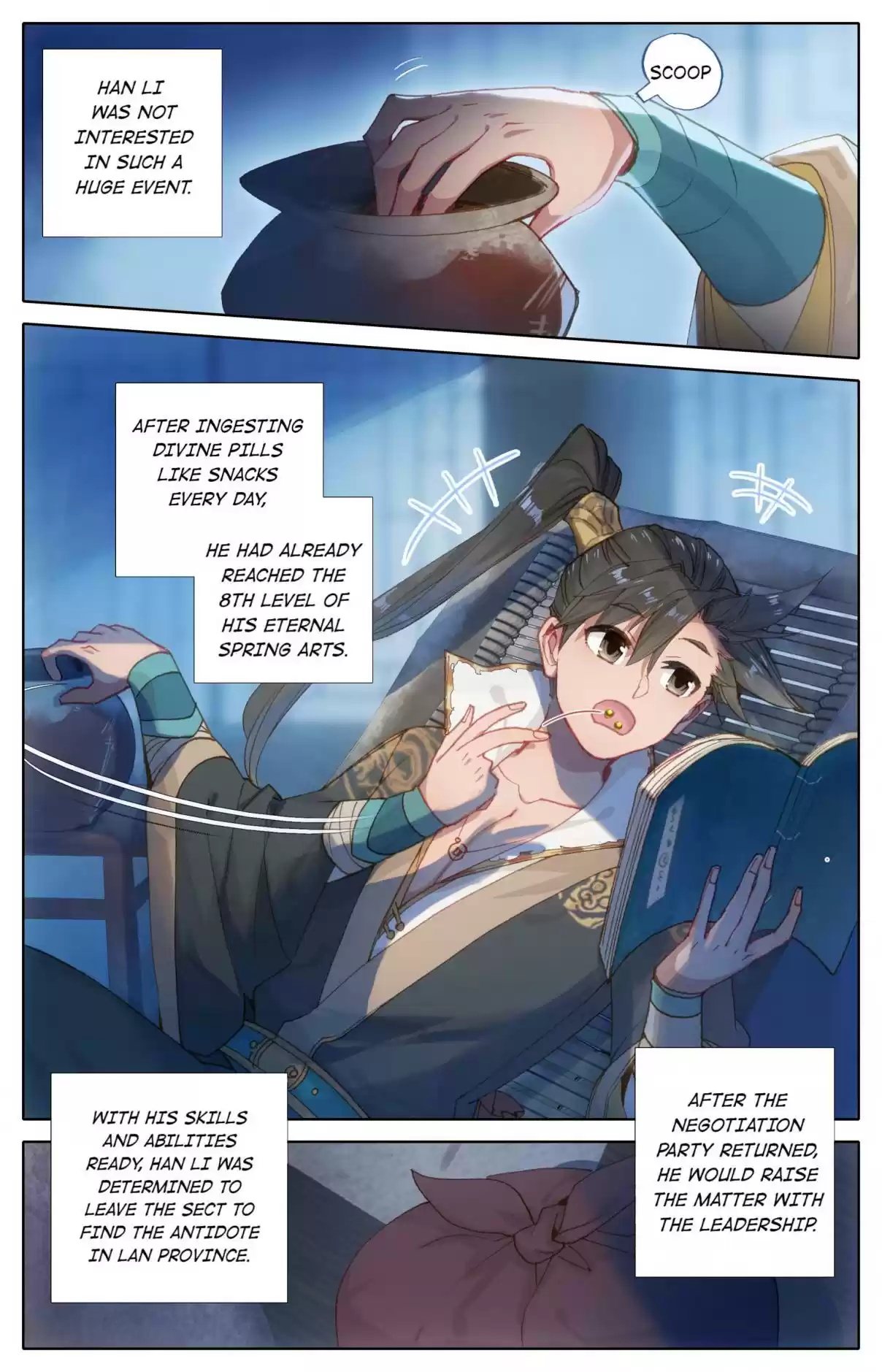 A Record of a Mortal's Journey to Immortality 28 A Sudden Change