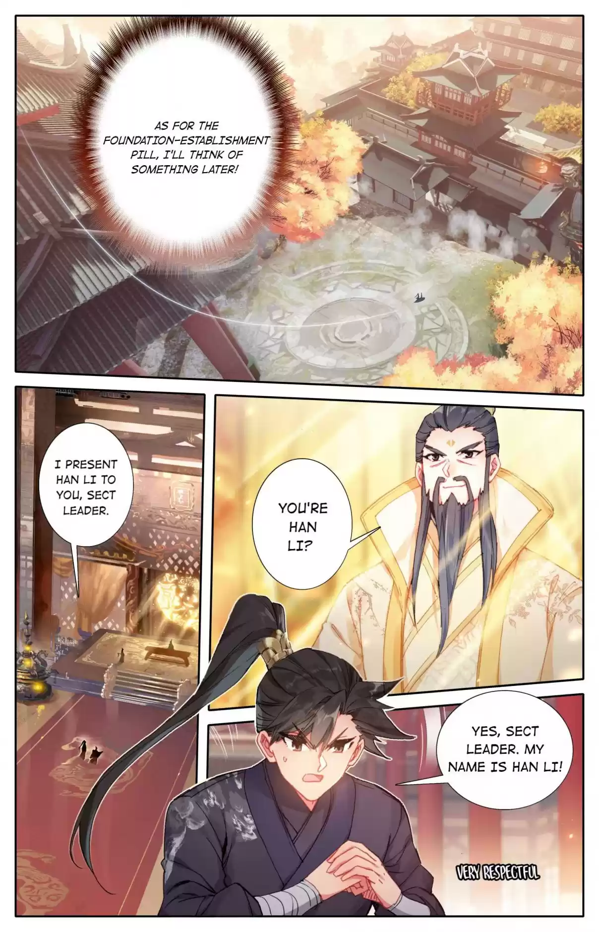 A Record of a Mortal's Journey to Immortality 69.1 The First Look at the Yellow Maple Valley