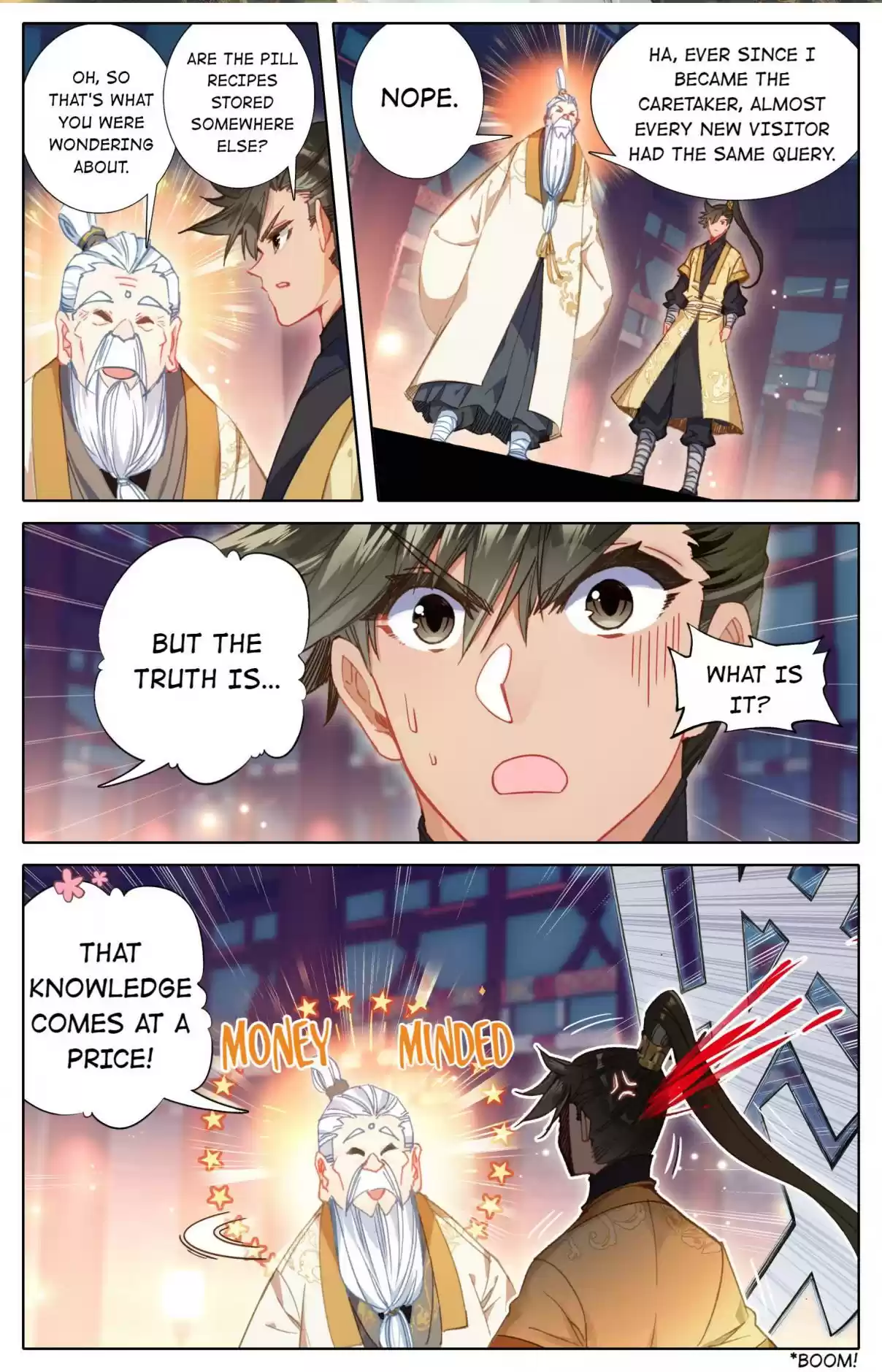 A Record of a Mortal's Journey to Immortality 74.1 The Earth Lung Fire