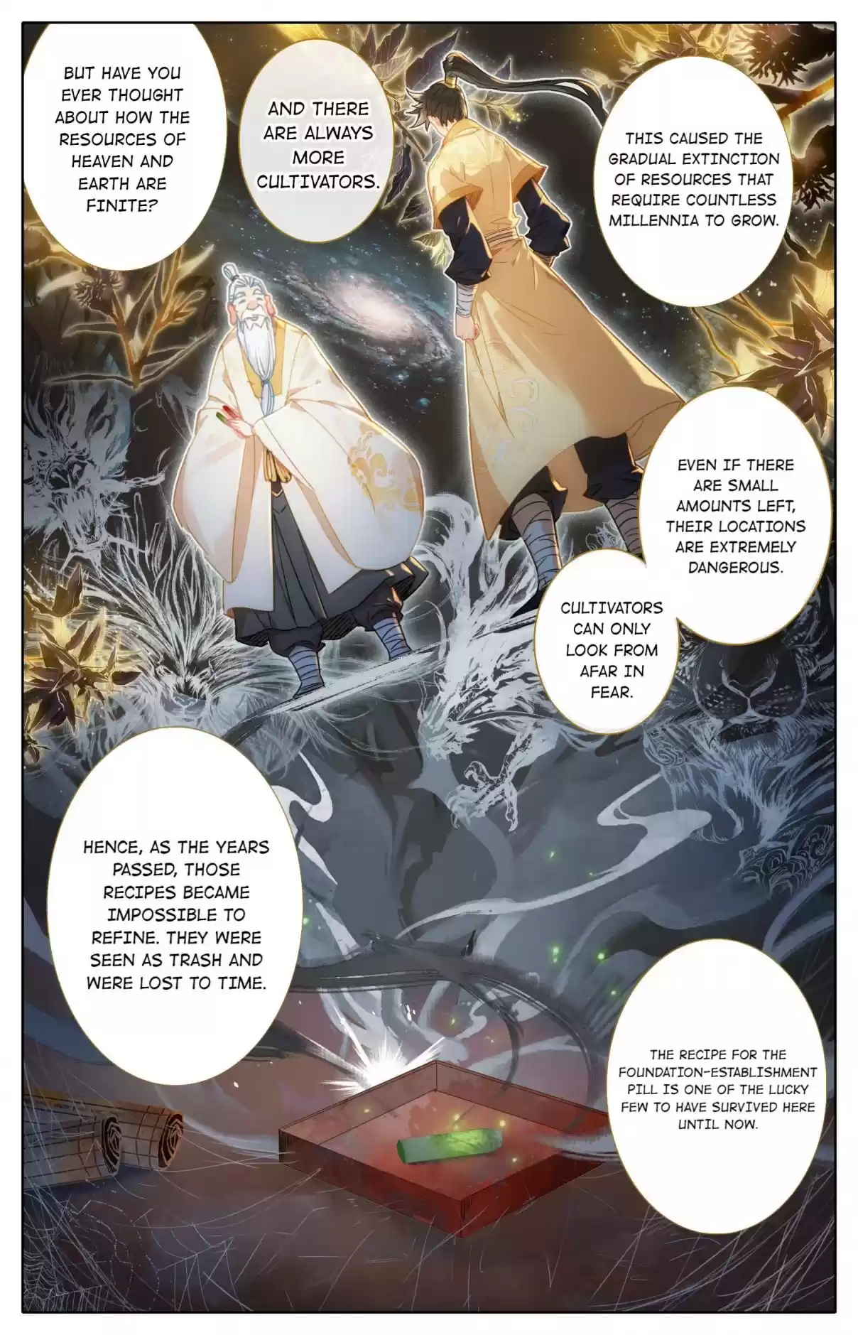 A Record of a Mortal's Journey to Immortality 74.1 The Earth Lung Fire