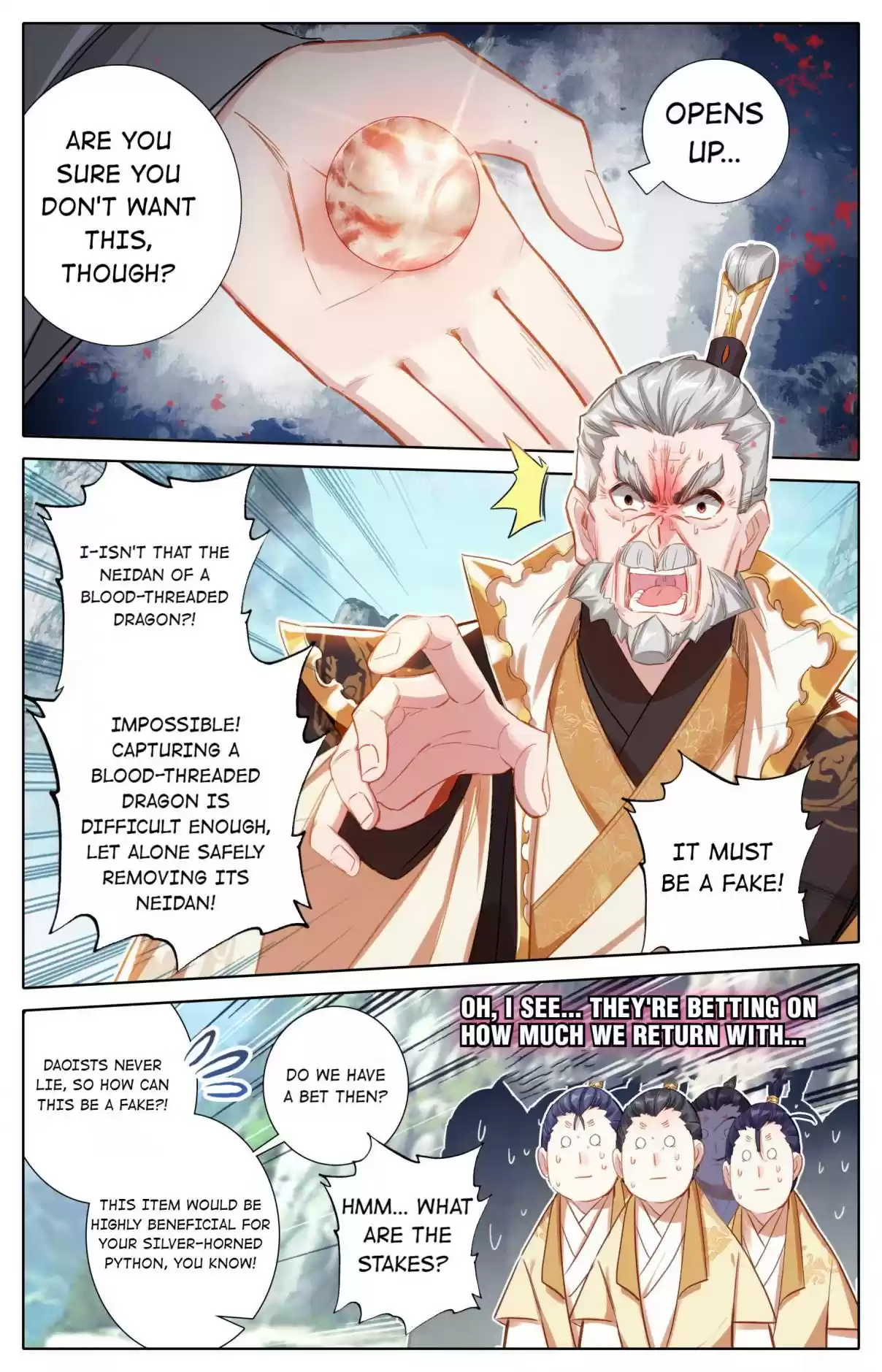 A Record of a Mortal's Journey to Immortality 87 A Bet