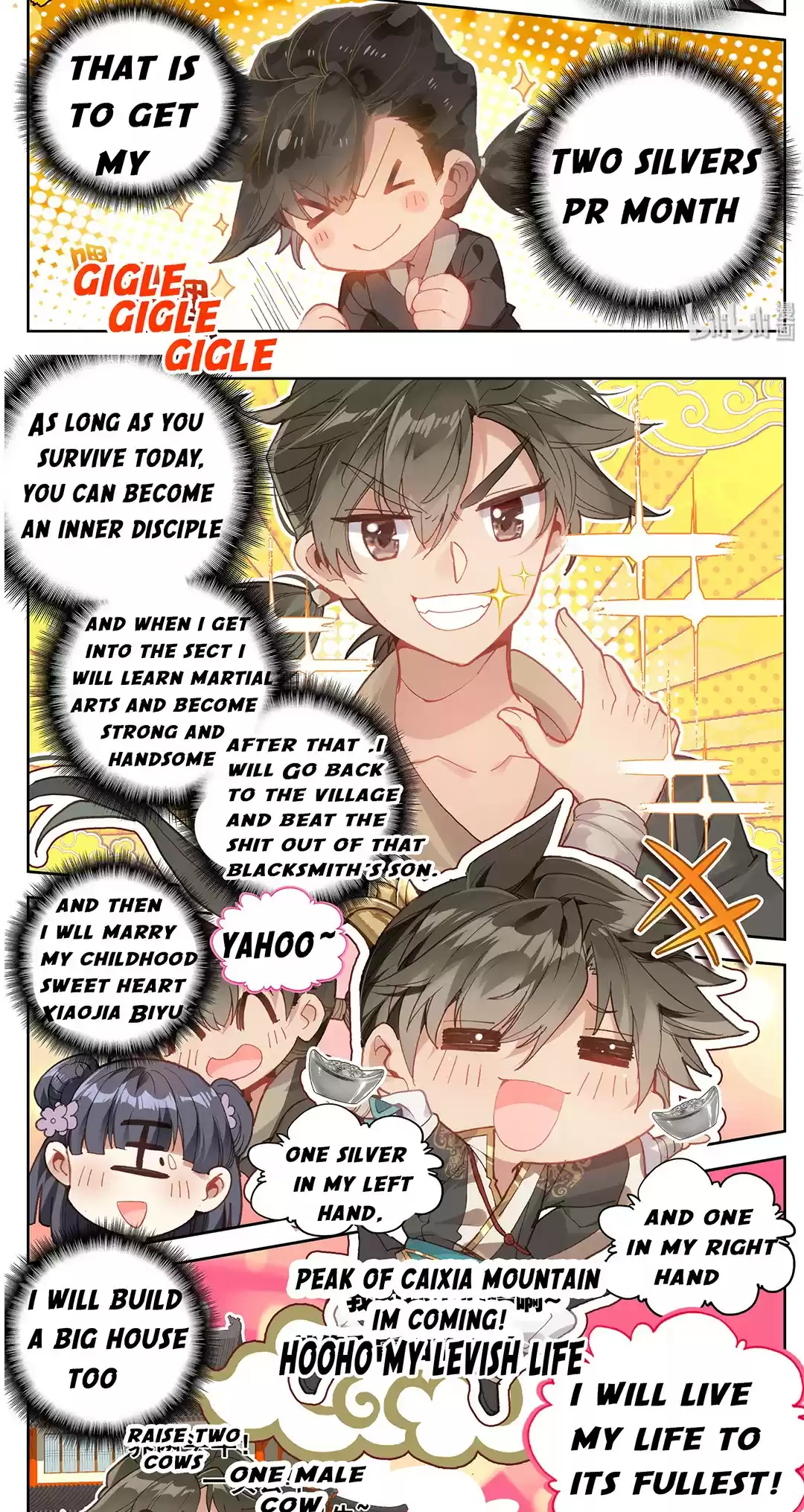 A Record of a Mortal's Journey to Immortality ch.1