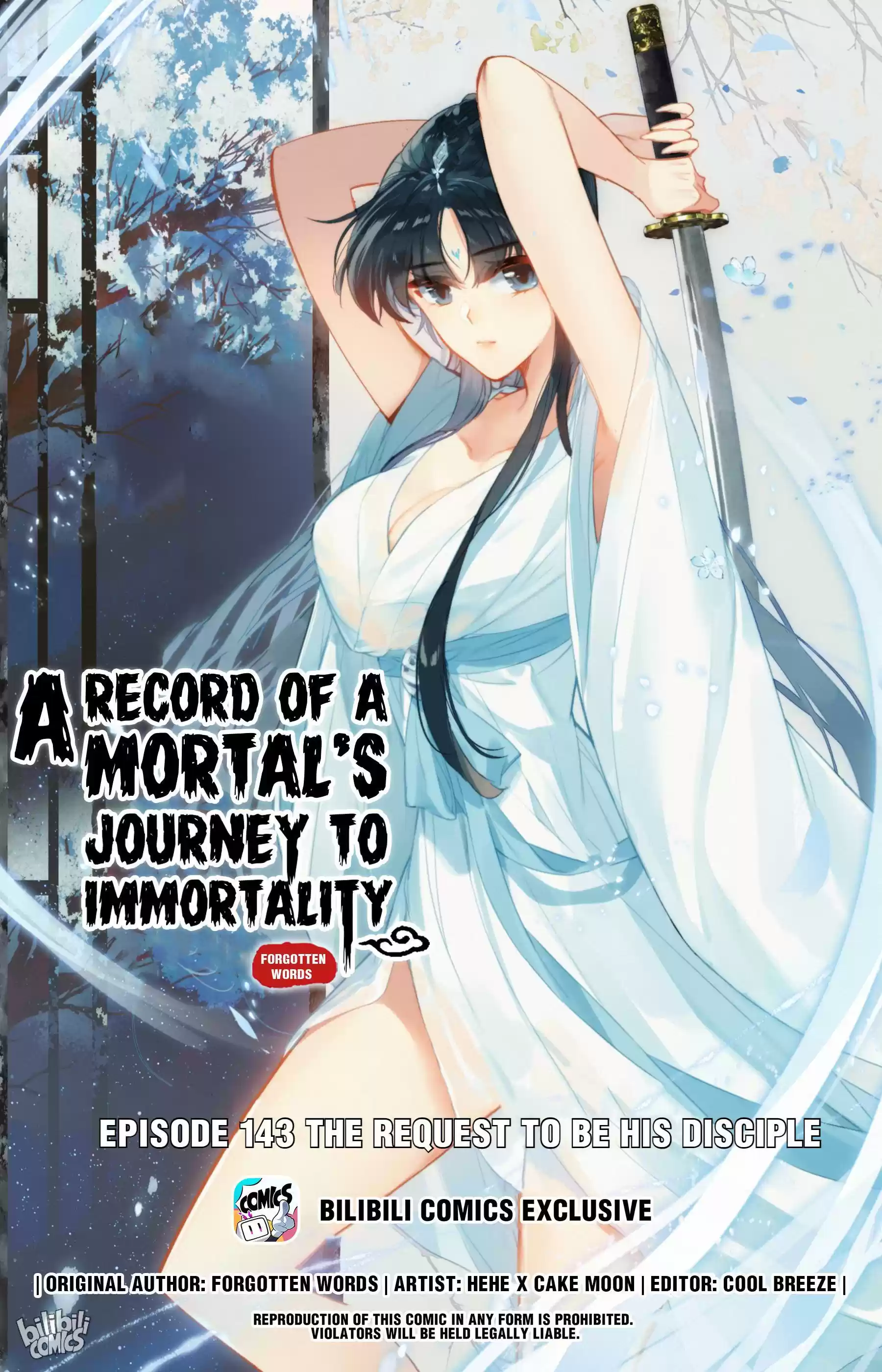 A Record Of A Mortal's Journey To Immortality Chapter 143