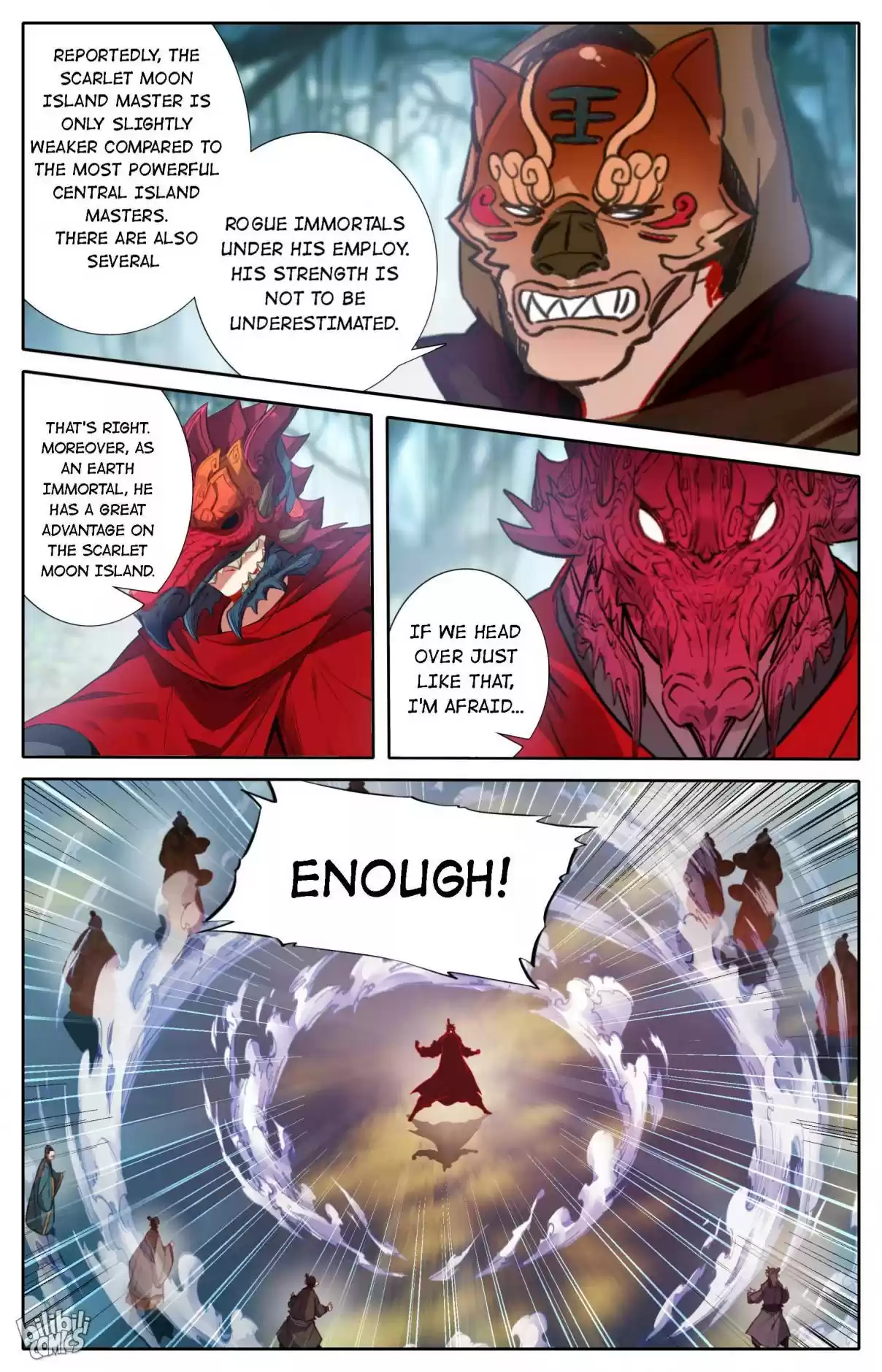 A Record of a Mortal's Journey to Immortality—Immortal World Arc 107