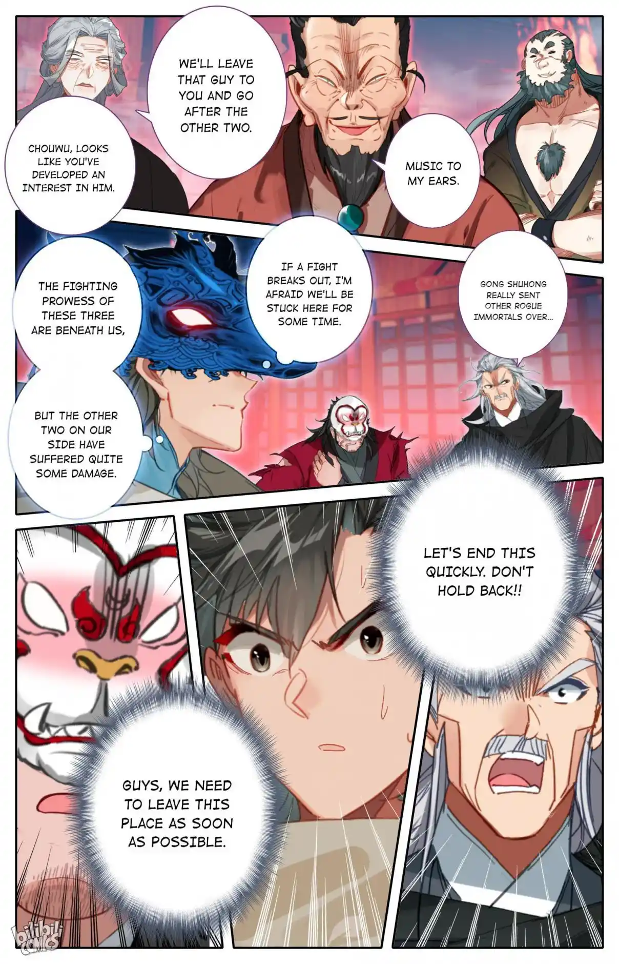 A Record of a Mortal's Journey to Immortality—Immortal World Arc 117