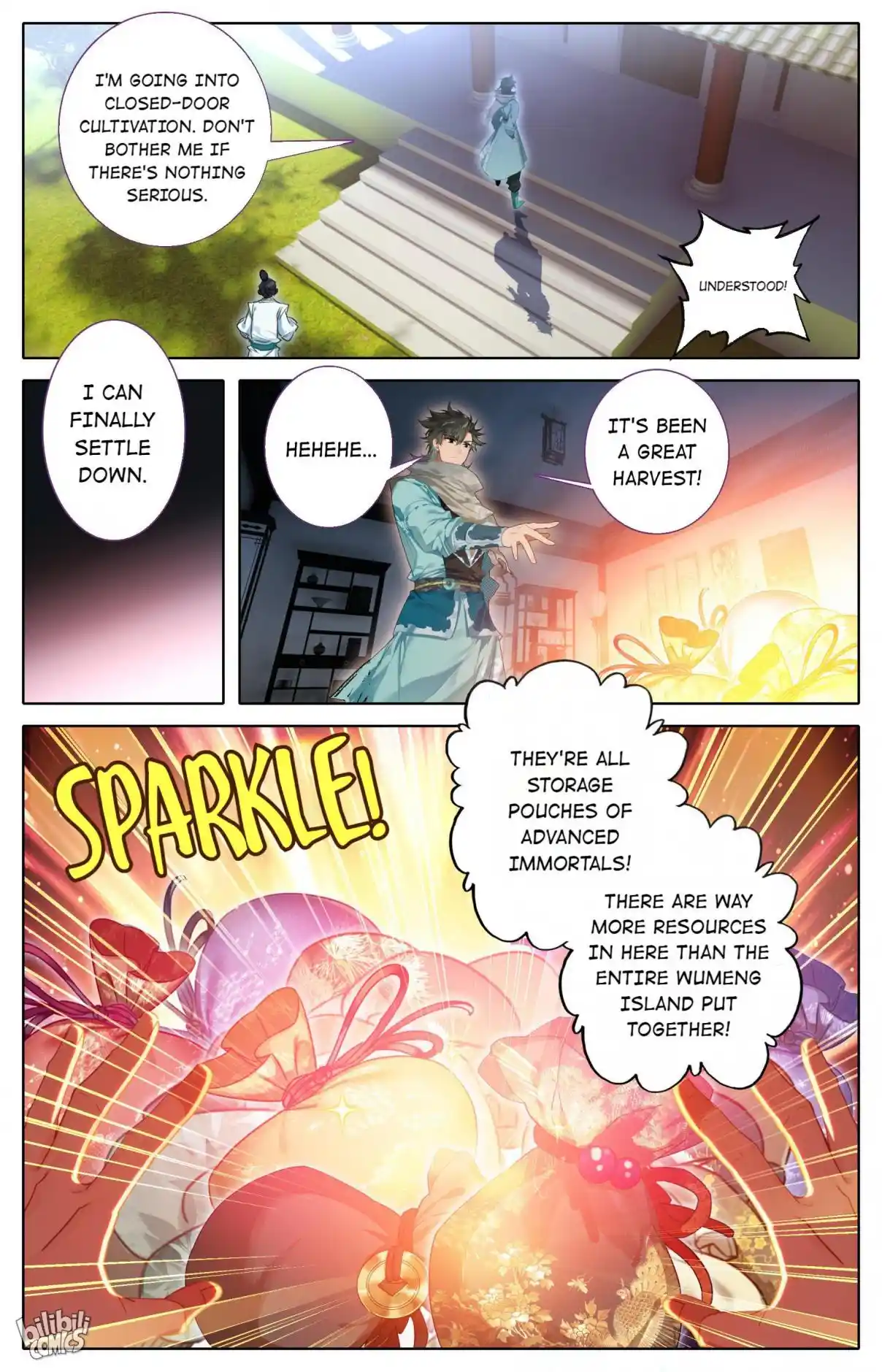 A Record of a Mortal's Journey to Immortality—Immortal World Arc 123