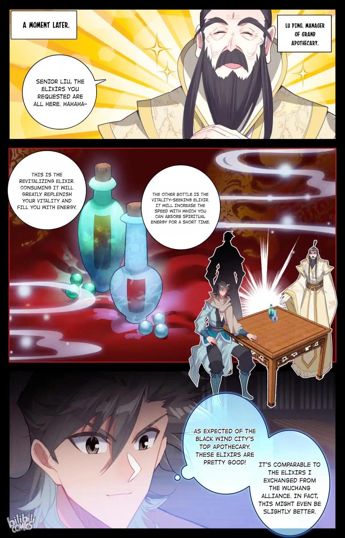 A Record of a Mortal's Journey to Immortality—Immortal World Arc 134