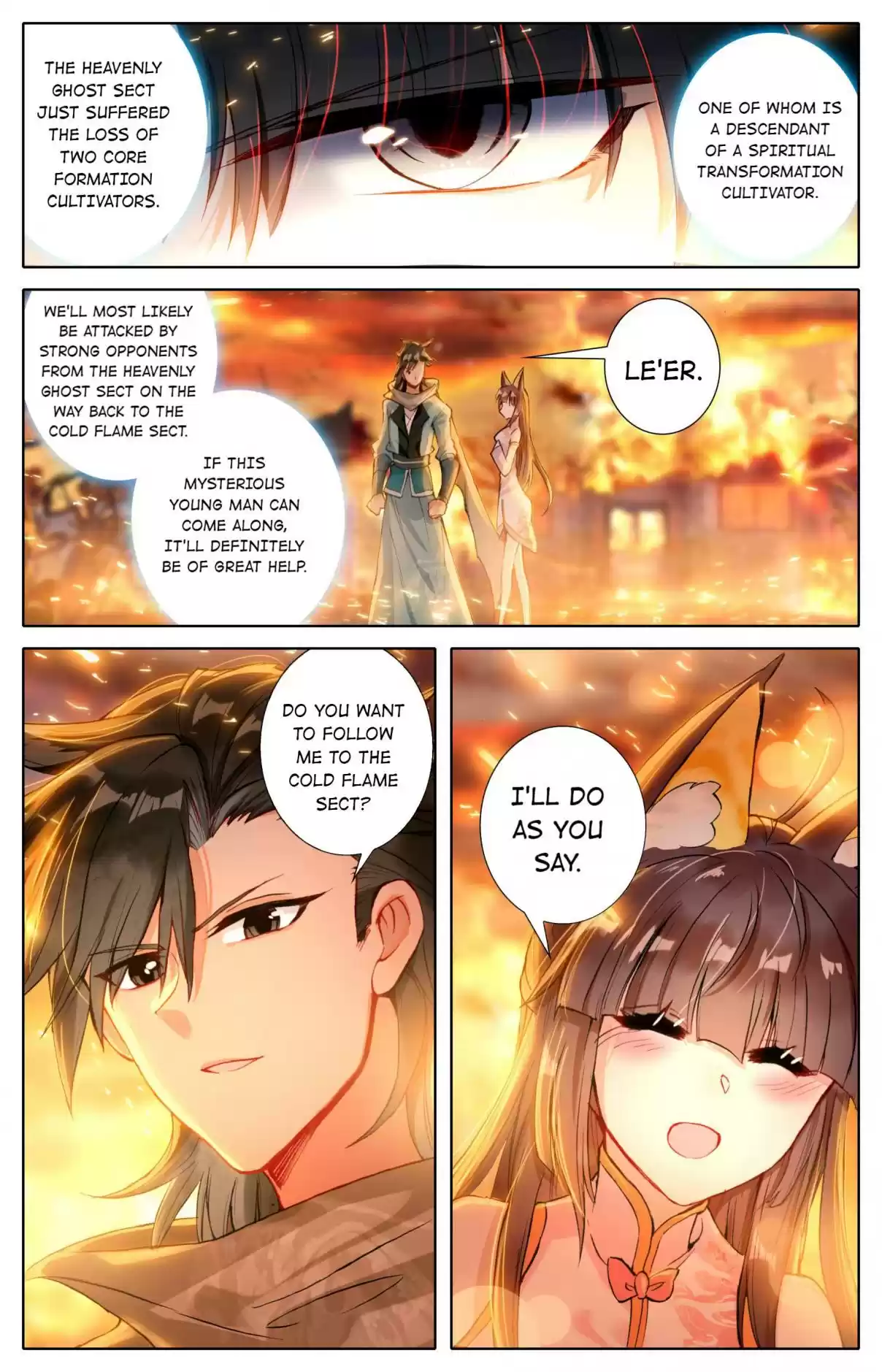 A Record of a Mortal's Journey to Immortality—Immortal World Arc 19 Cold Flame Sect