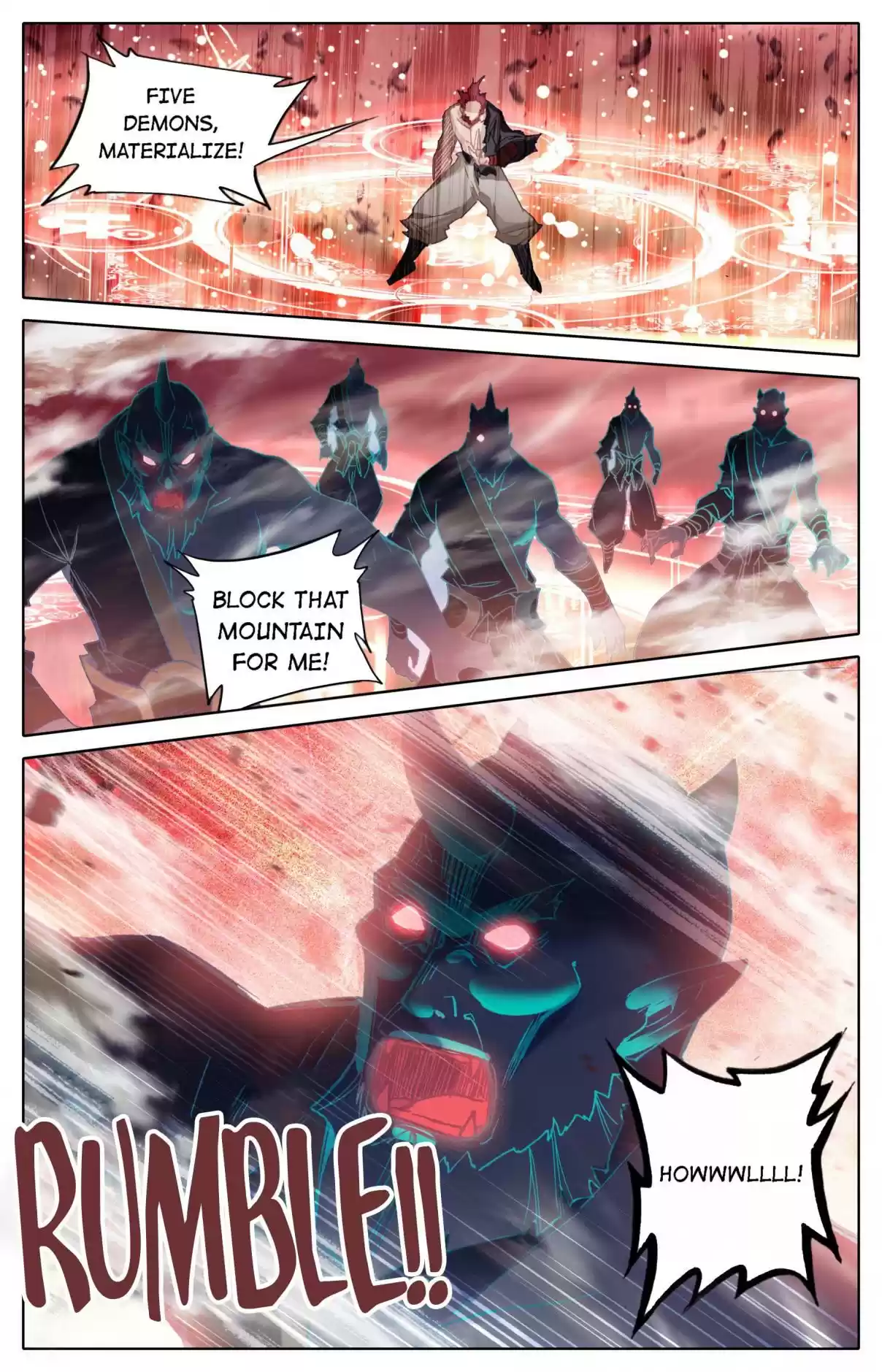 A Record of a Mortal's Journey to Immortality—Immortal World Arc 29 Five Demons Materialize