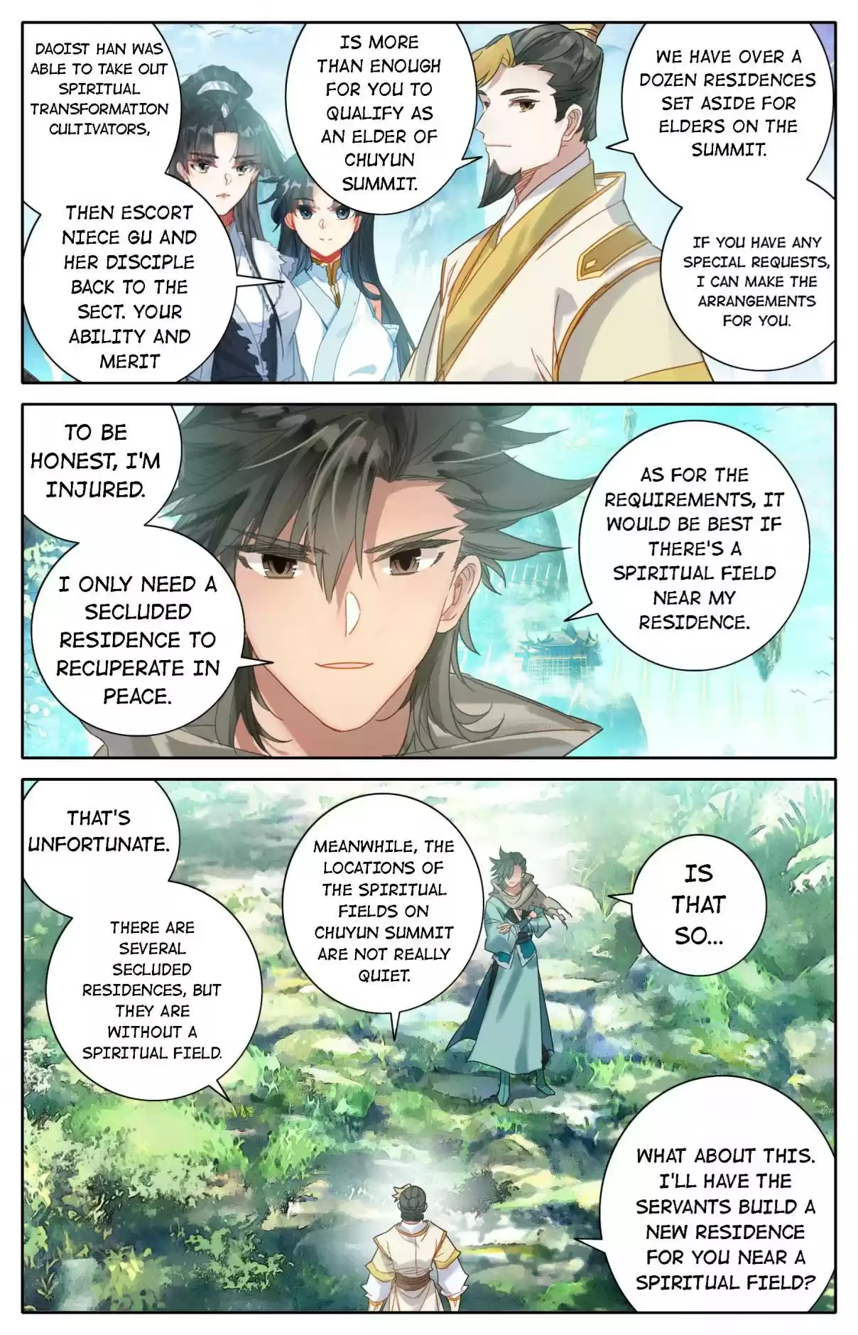 A Record of a Mortal's Journey to Immortality—Immortal World Arc 31 Chuyun Summit