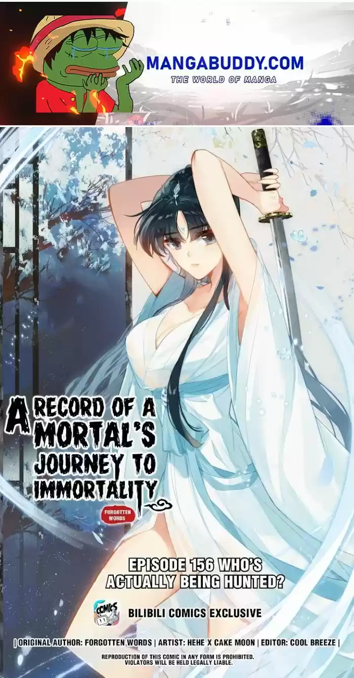 A Record Of A Mortal's Journey To Immortality—Immortal World Arc Chapter 156