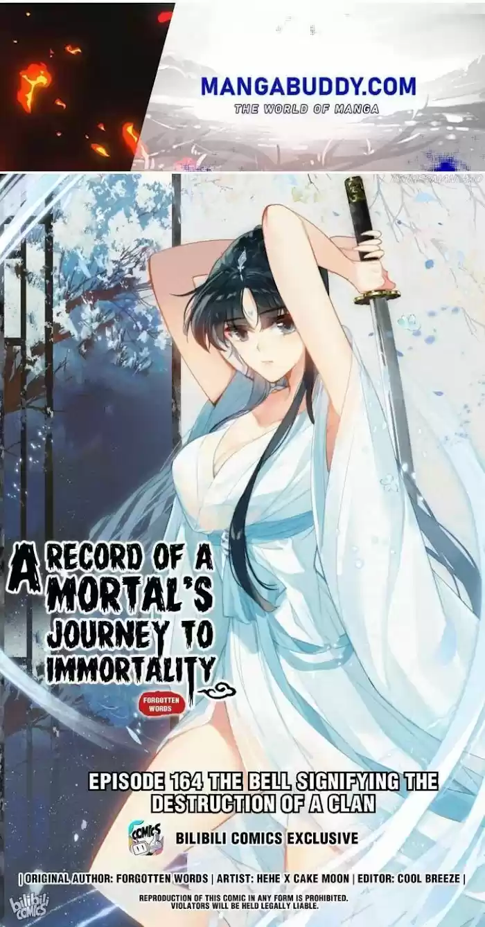 A Record Of A Mortal's Journey To Immortality—Immortal World Arc Chapter 164