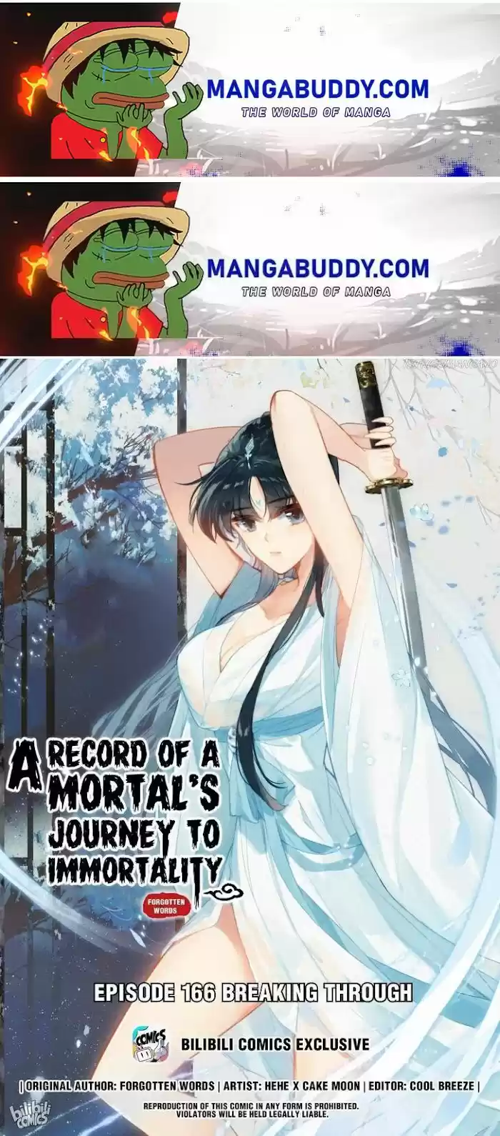 A Record Of A Mortal's Journey To Immortality—Immortal World Arc Chapter 166