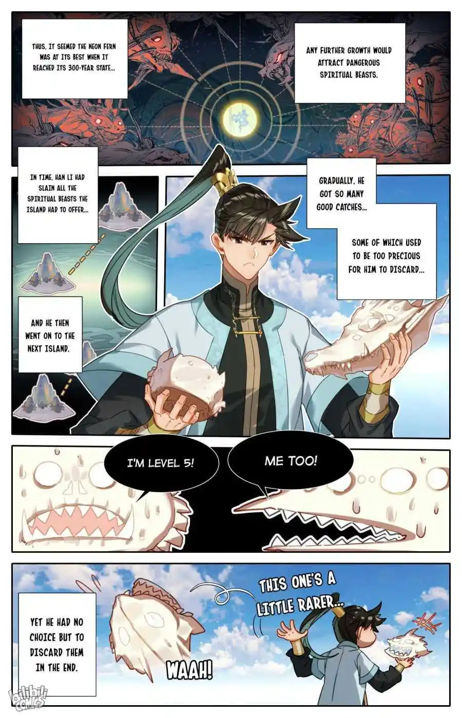 A Record of a Mortal's Journey to Immortality—Immortal World Arc Chapter 186