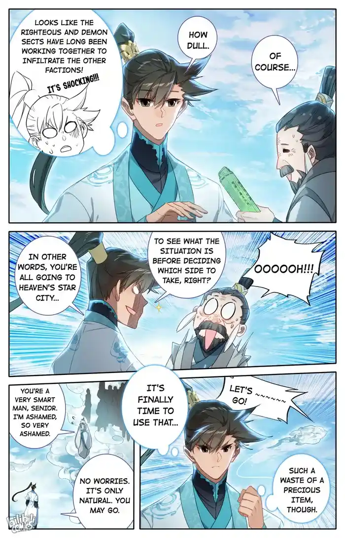 A Record of a Mortal's Journey to Immortality—Immortal World Arc Chapter 242