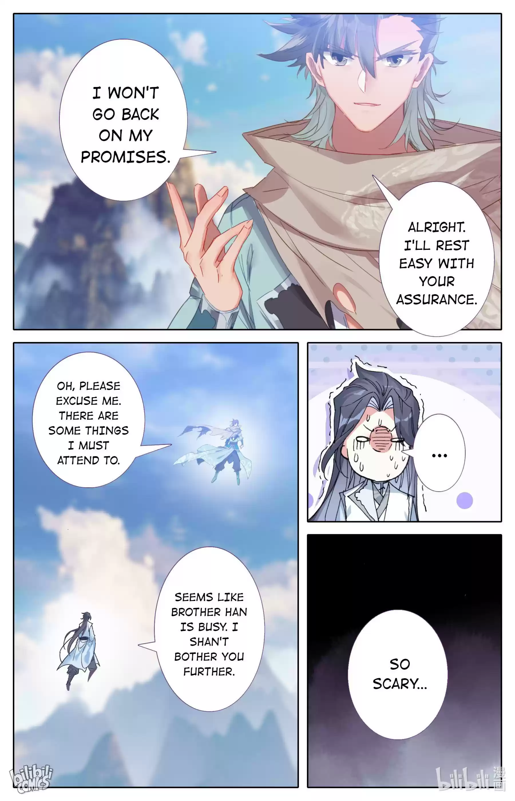 A Record Of A Mortal's Journey To Immortality—Immortal World Arc Chapter 45