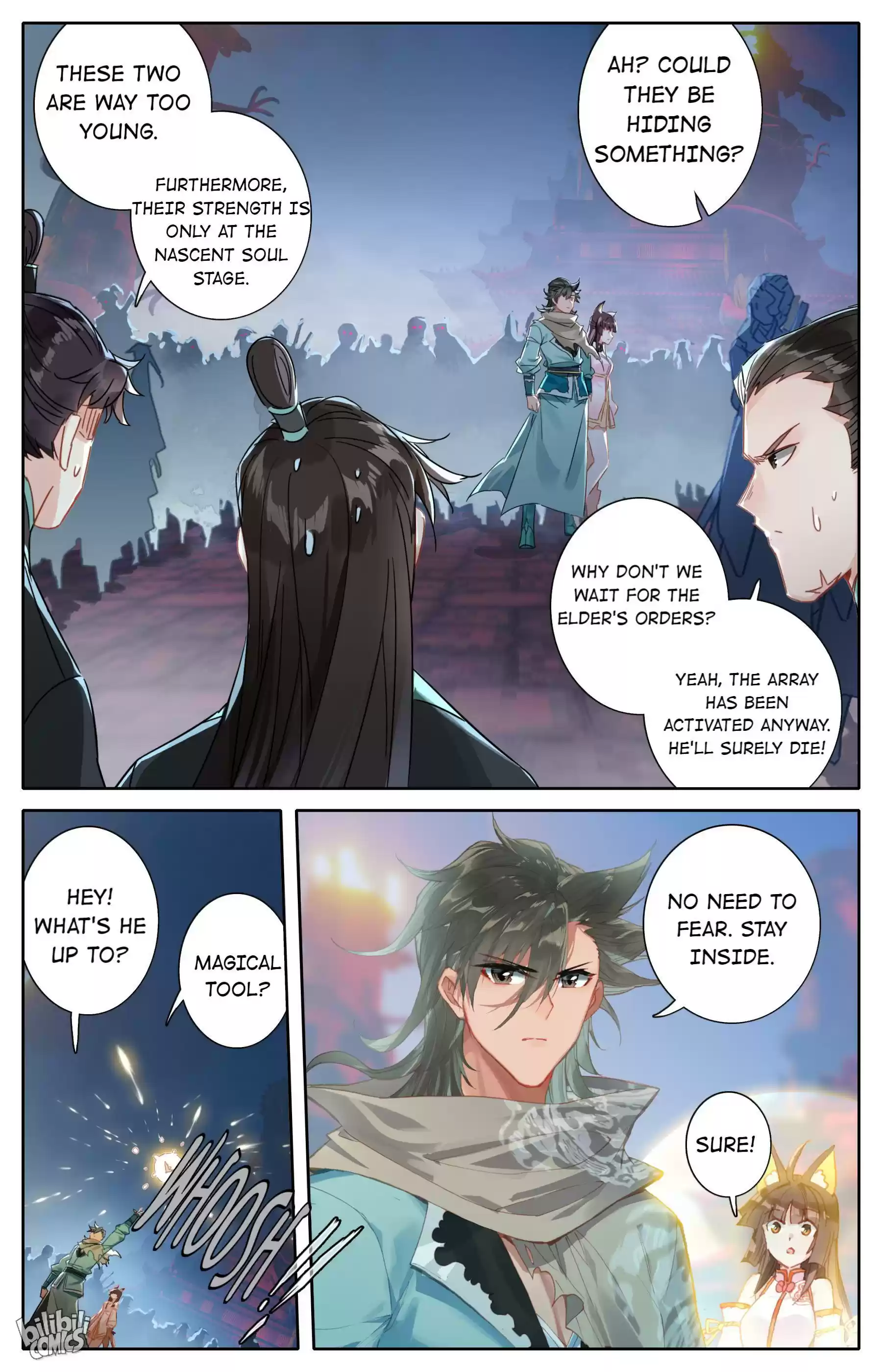 A Record Of A Mortal's Journey To Immortality—Immortal World Arc Chapter 52