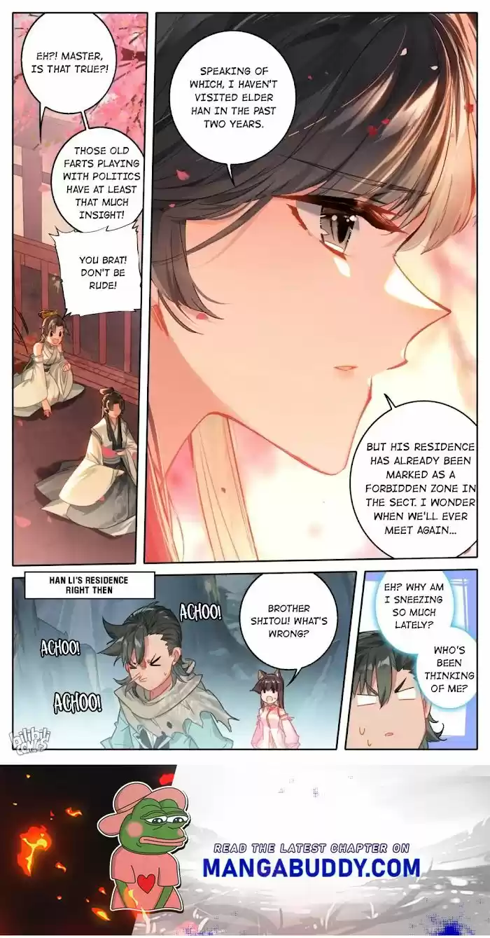 A Record Of A Mortal's Journey To Immortality—Immortal World Arc Chapter 61