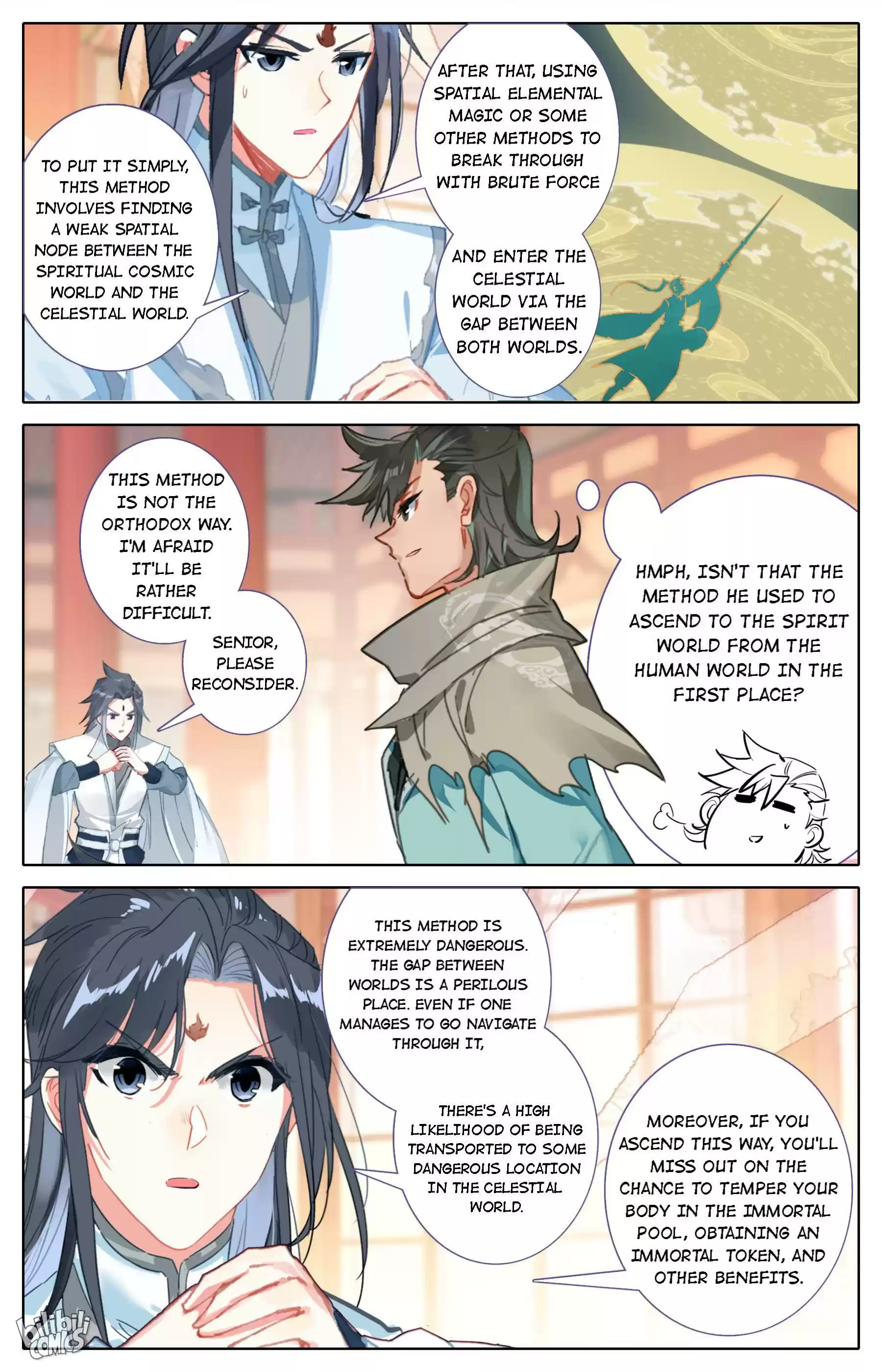 A Record Of A Mortal's Journey To Immortality—Immortal World Arc Chapter 85