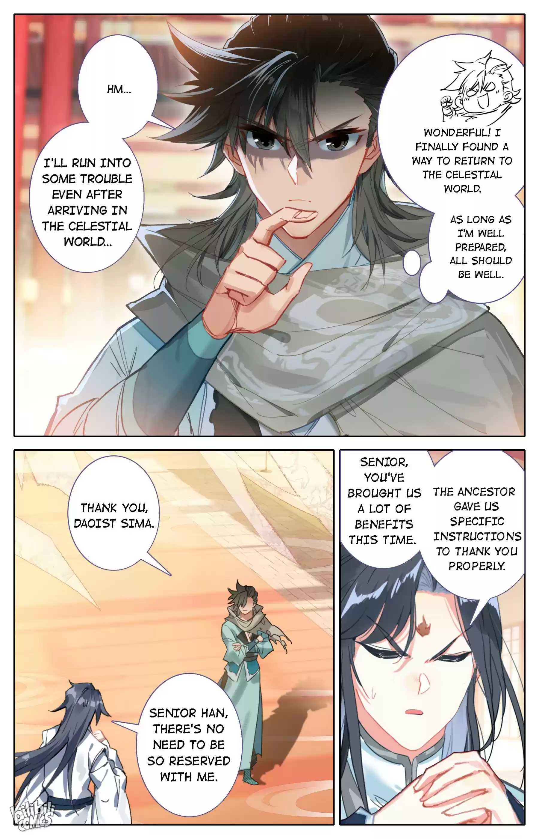 A Record Of A Mortal's Journey To Immortality—Immortal World Arc Chapter 85