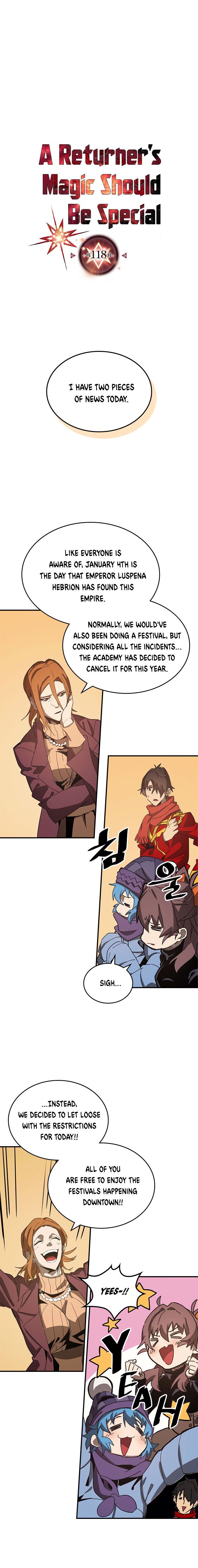 A Returner's Magic Should Be Special A Returner's Magic Should Be Special Ch.118