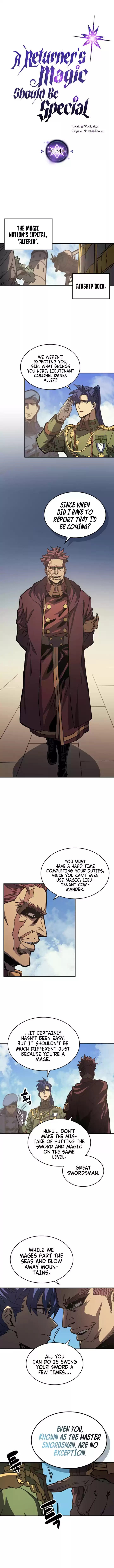 A Returner's Magic Should Be Special Ch. 134