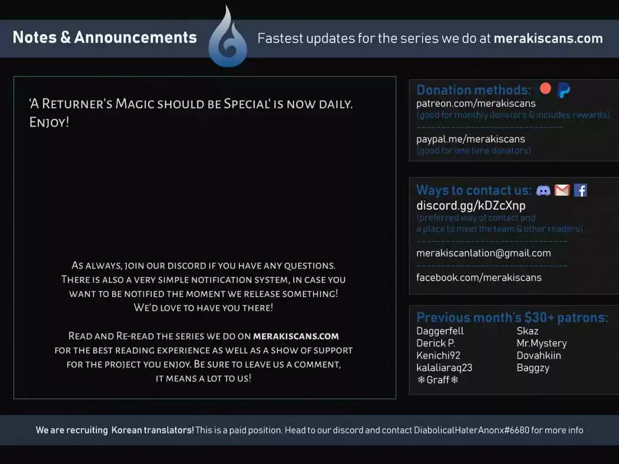 A Returner's Magic Should Be Special Ch. 30