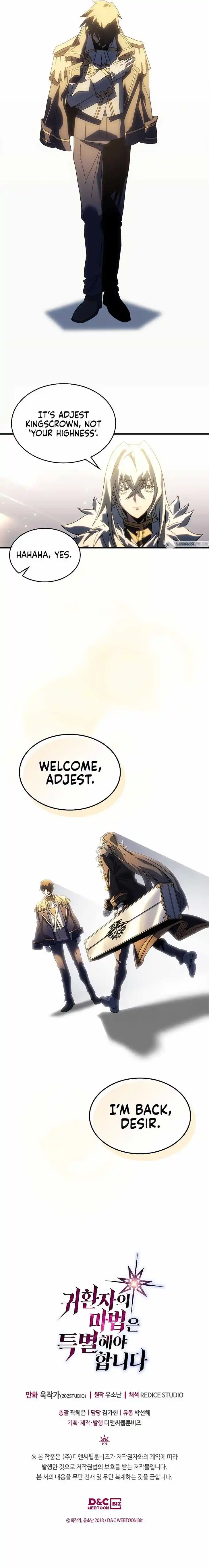 A Returner's Magic Should Be Special Ch.210