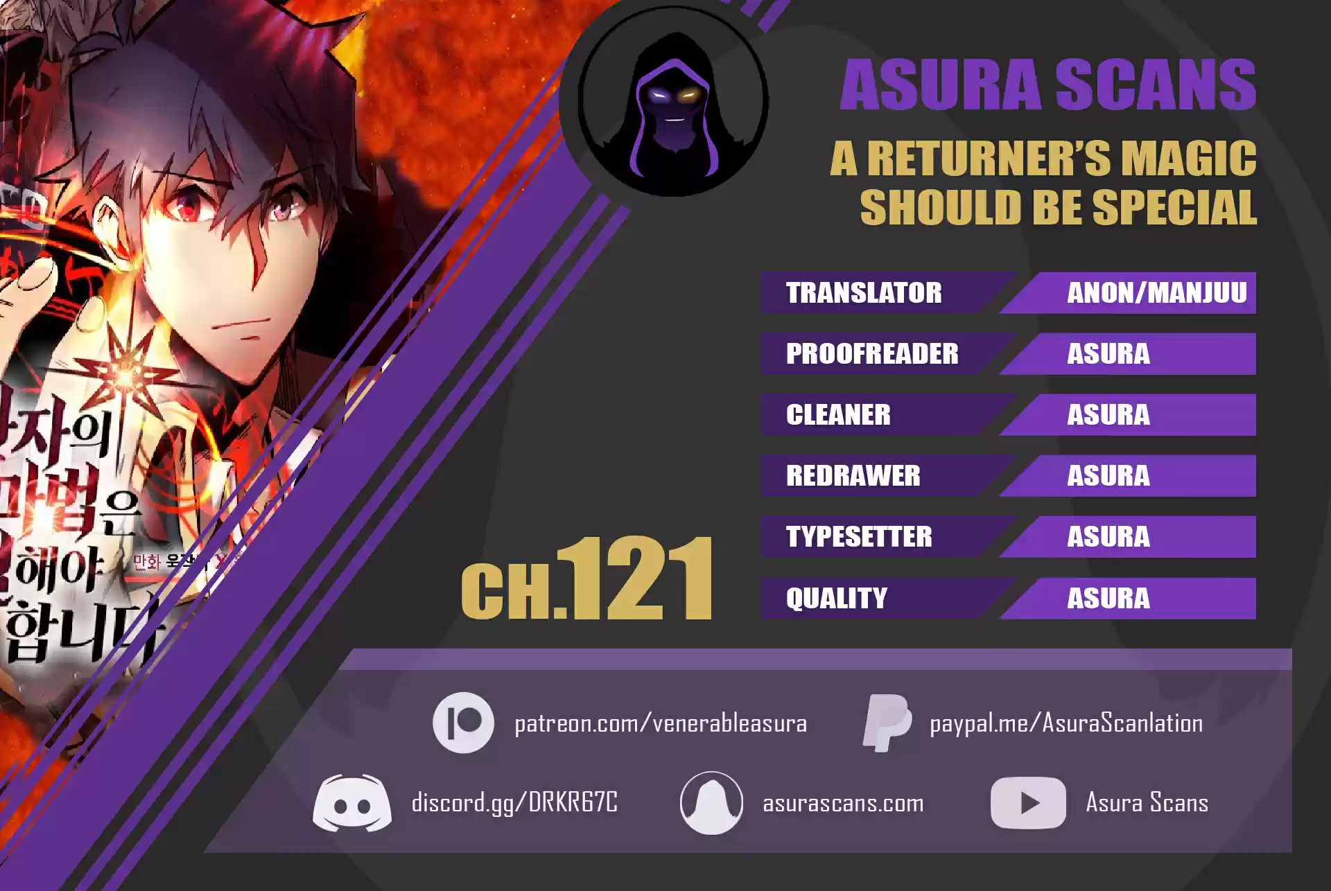 A Returner's Magic Should Be Special Chapter 121