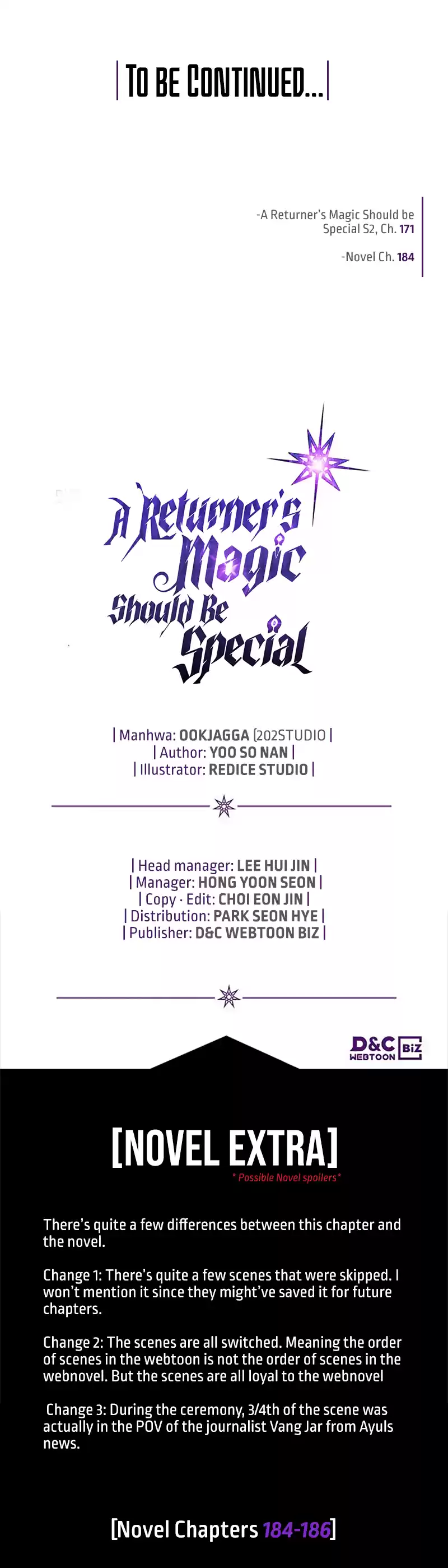 A Returner's Magic Should Be Special Chapter 171