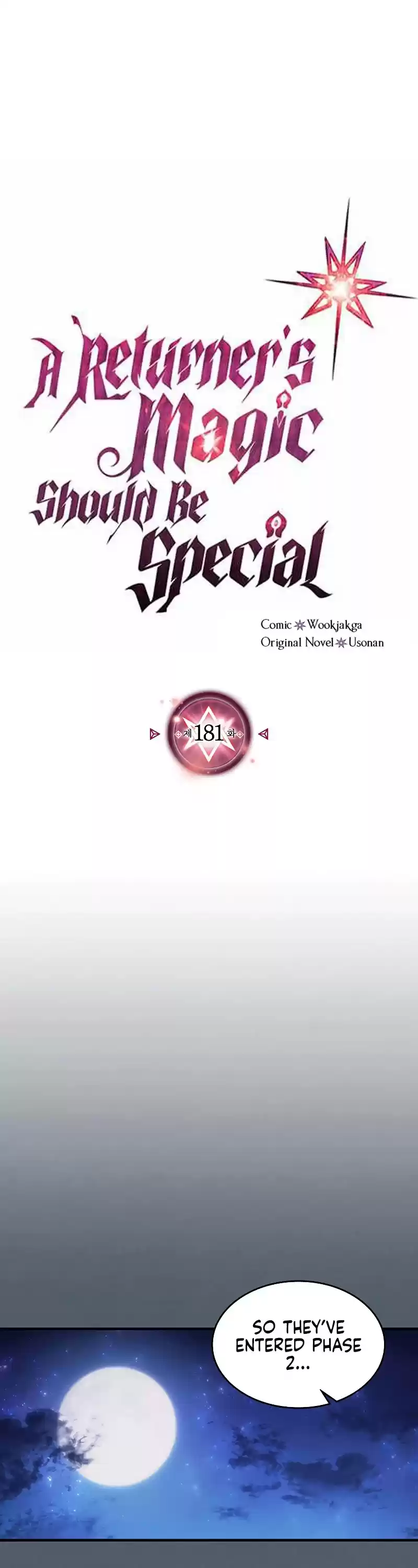 A Returner's Magic Should Be Special Chapter 181