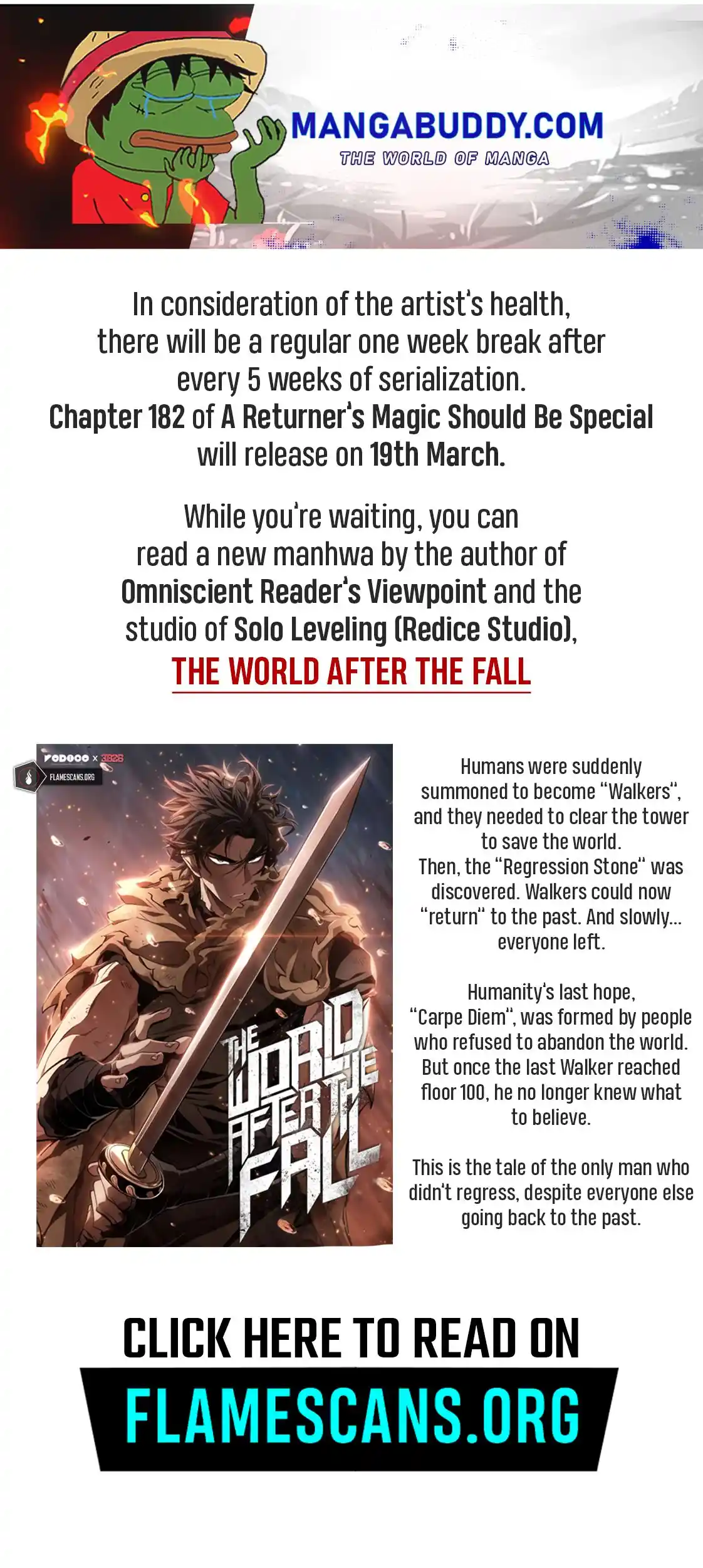 A Returner's Magic Should Be Special Chapter 181.5