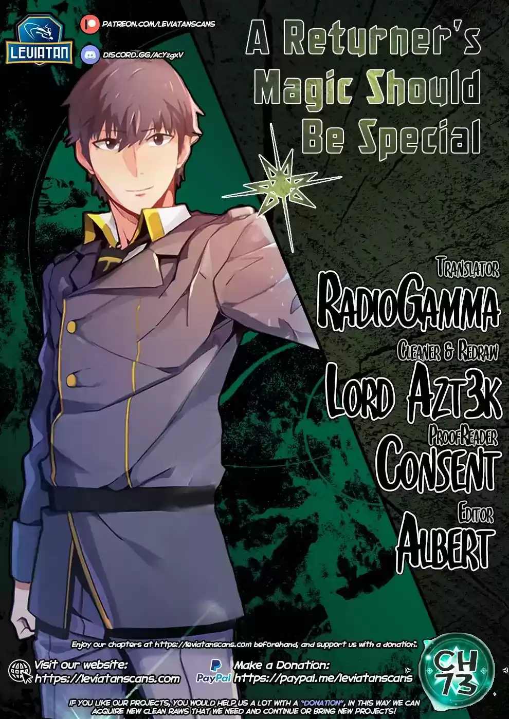 A Returner's Magic Should Be Special Chapter 73