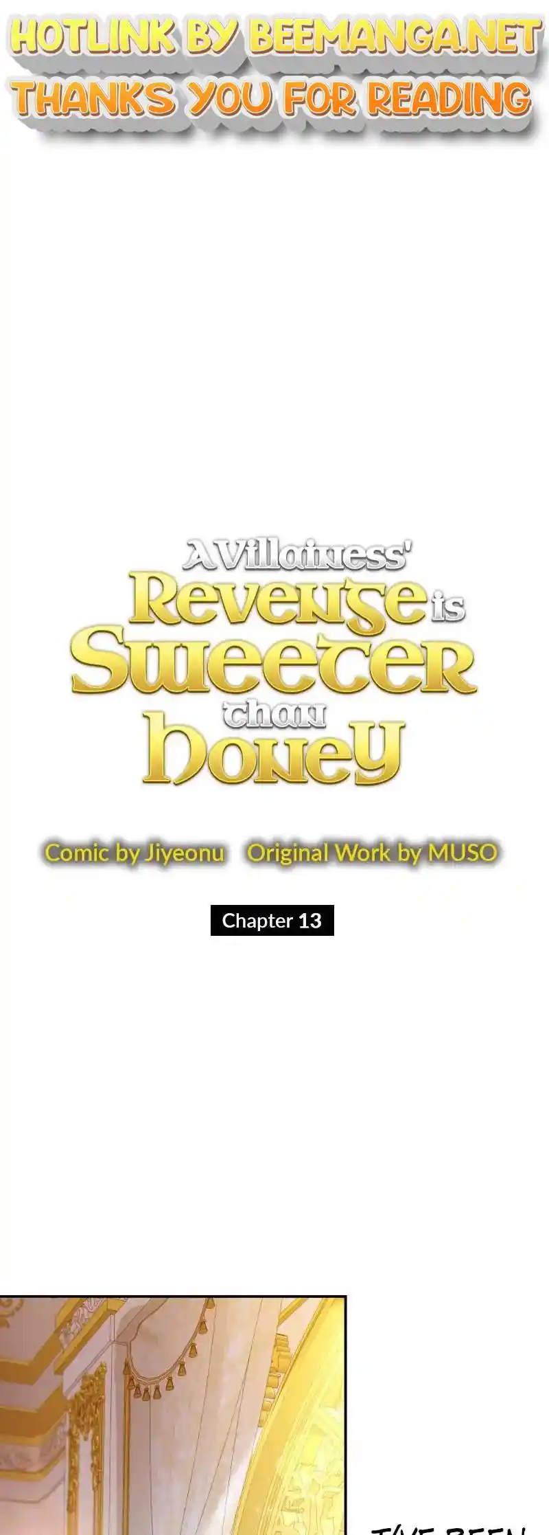 A Villainess’ Revenge Is Sweeter Than Honey Chapter 13