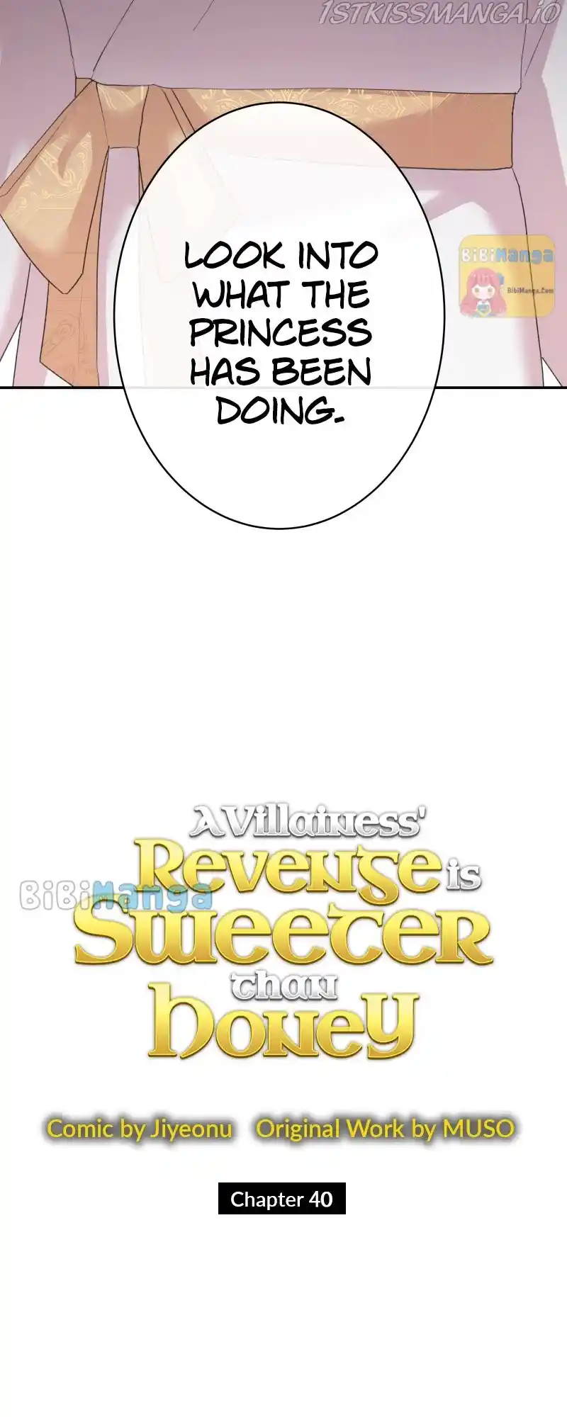 A Villainess’ Revenge Is Sweeter Than Honey Chapter 40