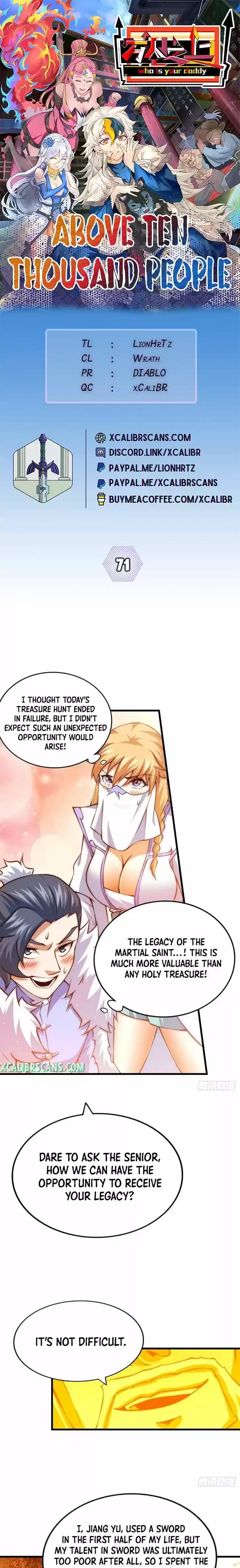 Above Ten Thousand People Ch.071