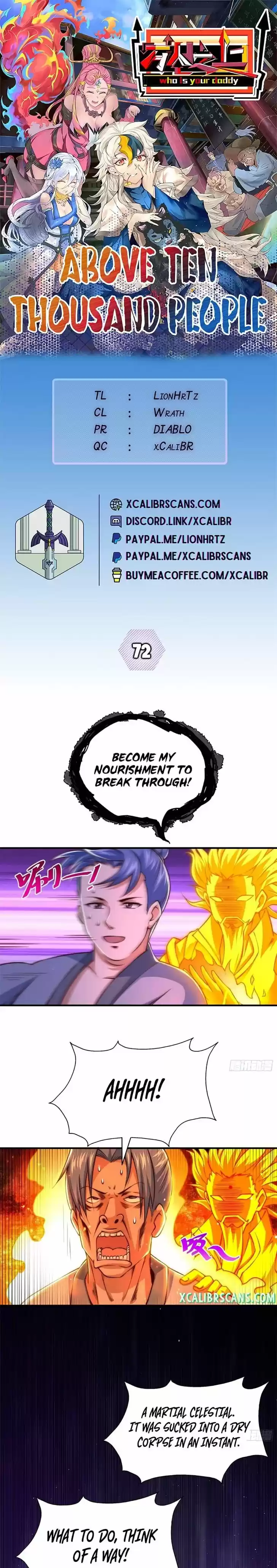 Above Ten Thousand People Ch.072