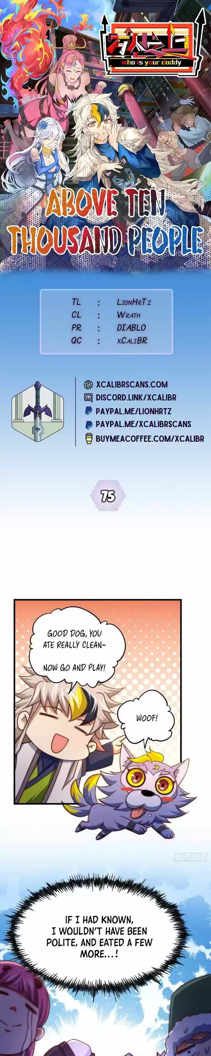 Above Ten Thousand People Ch.075