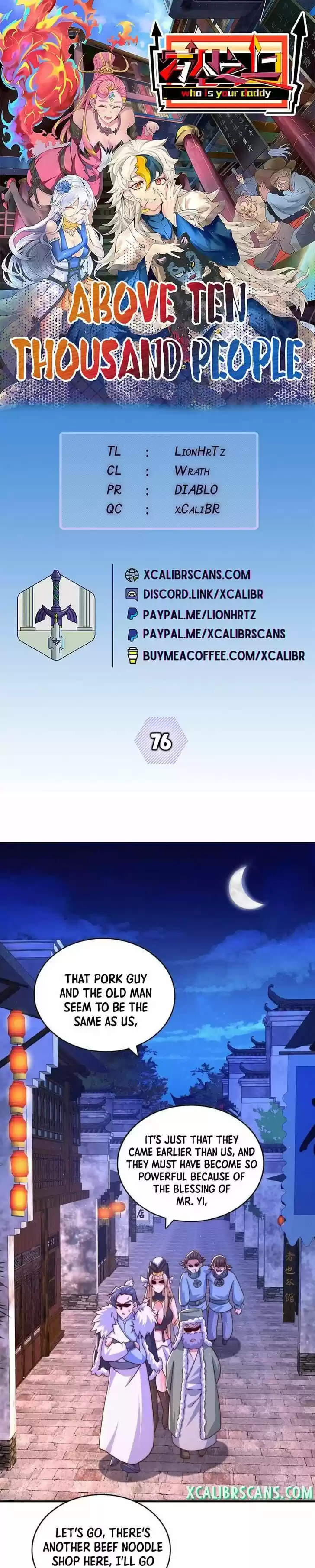 Above Ten Thousand People Ch.076