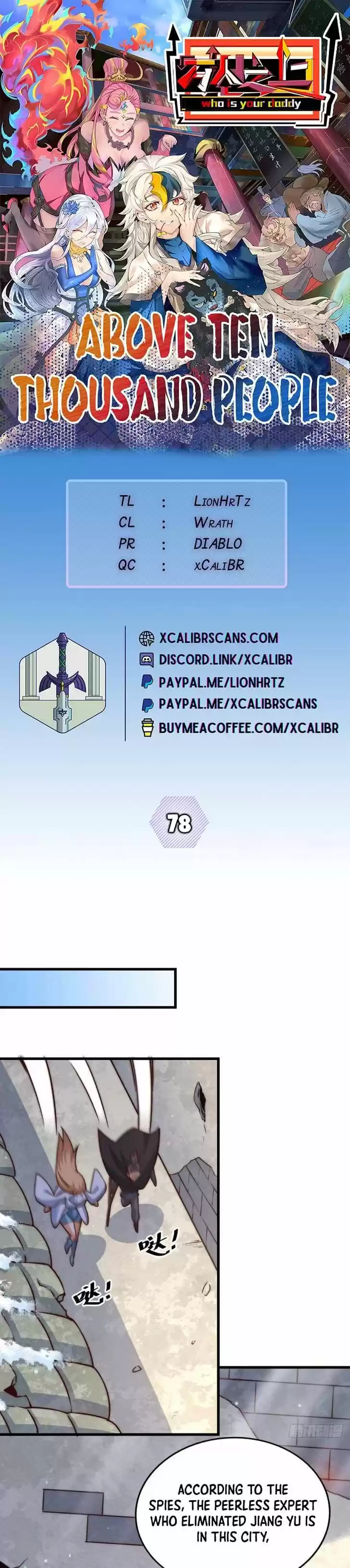 Above Ten Thousand People Ch.078