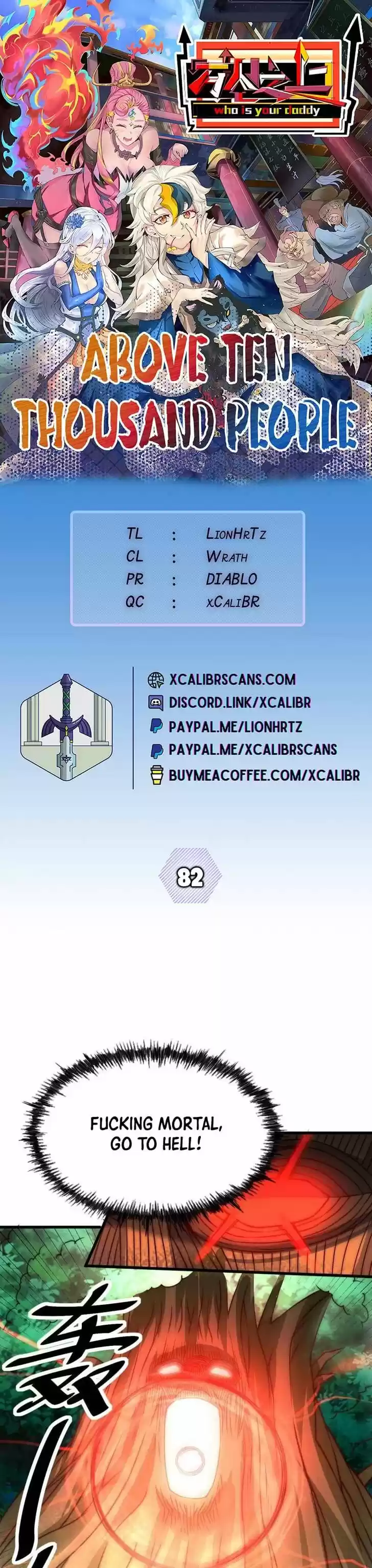 Above Ten Thousand People Ch.082