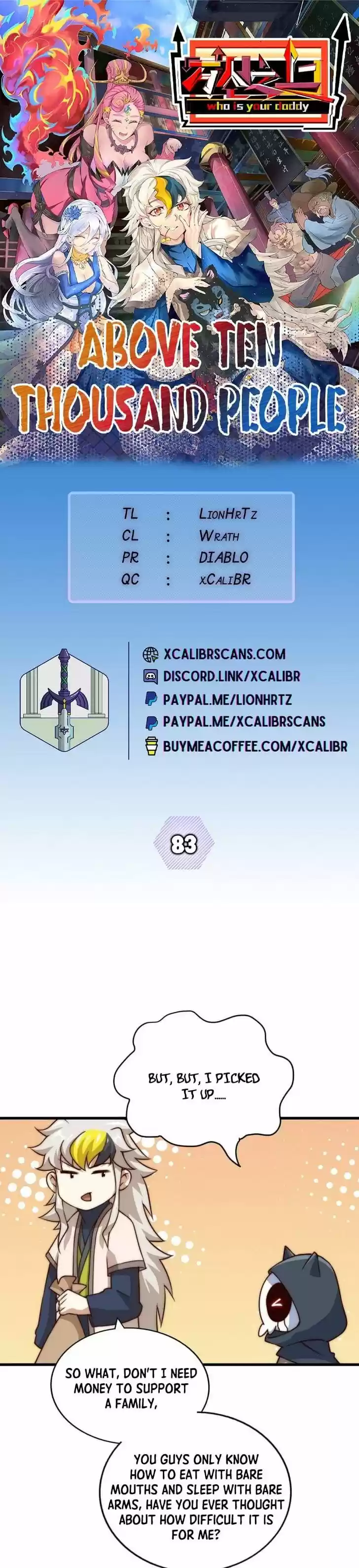 Above Ten Thousand People Ch.083