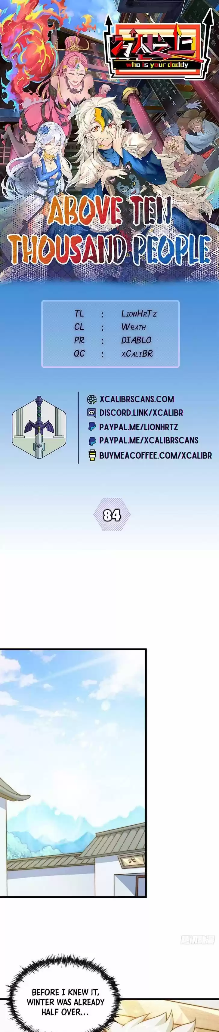 Above Ten Thousand People Ch.084