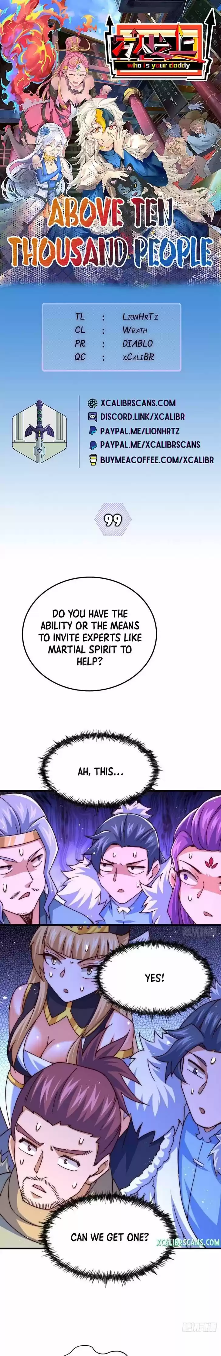 Above Ten Thousand People Ch.099